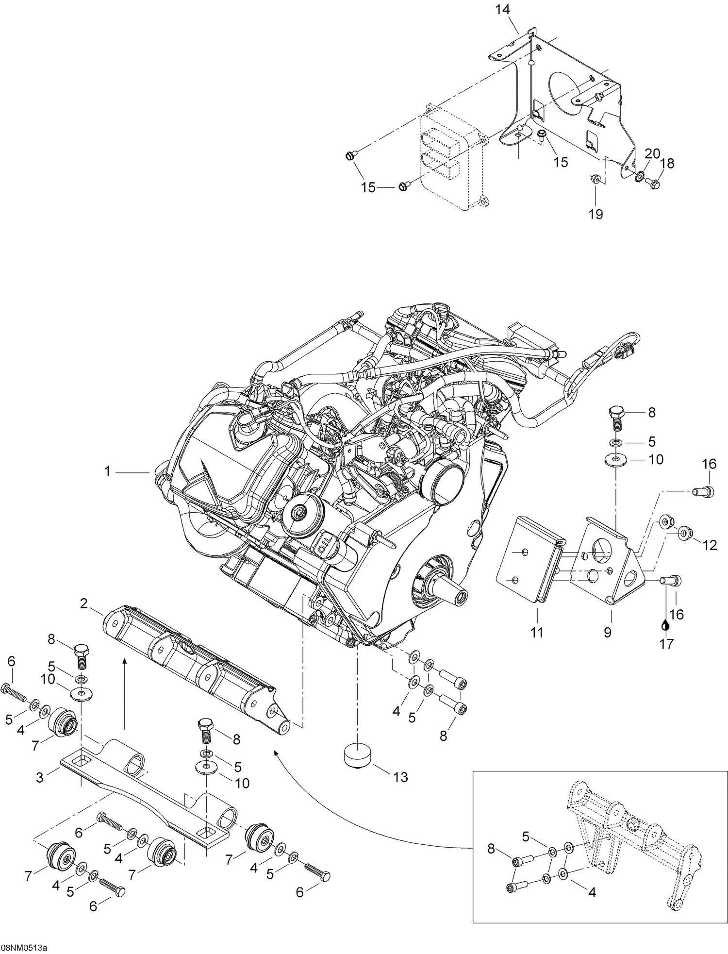 01- Engine And Engine Support