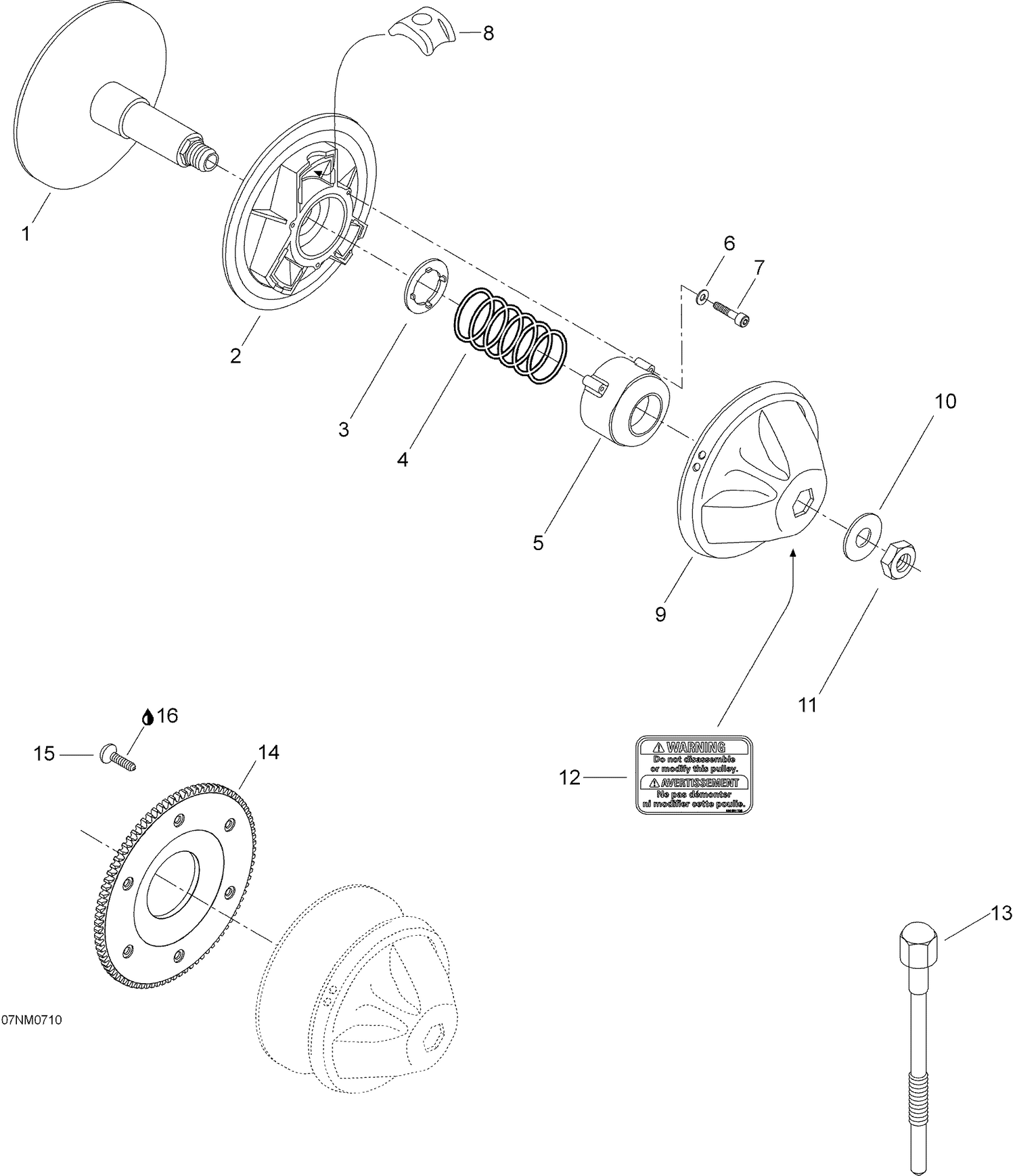 05- Drive Pulley