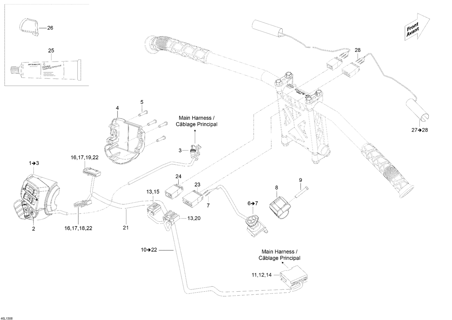 10- Steering Wiring Harness