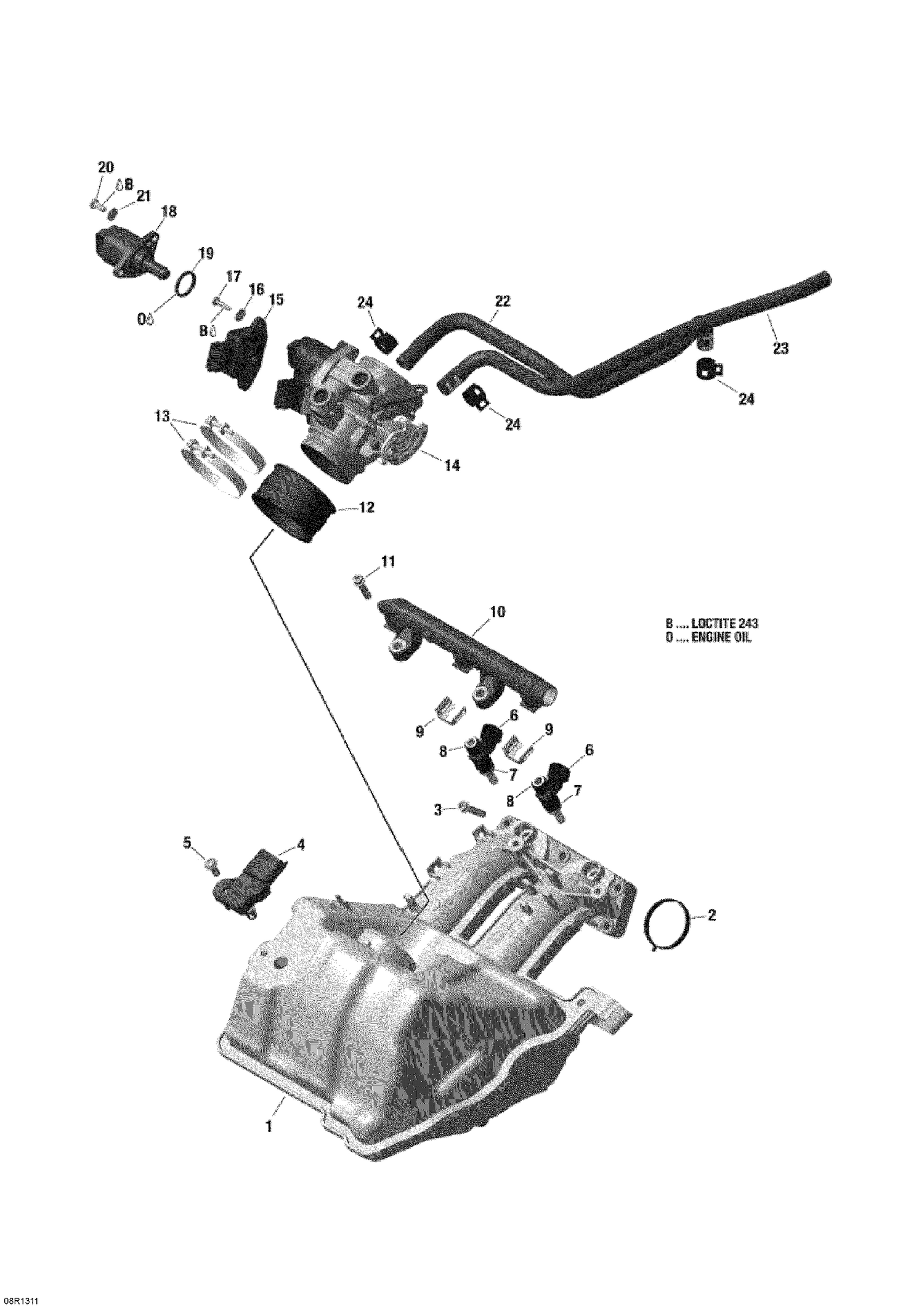 02- Air Intake Manifold And Throttle Body
