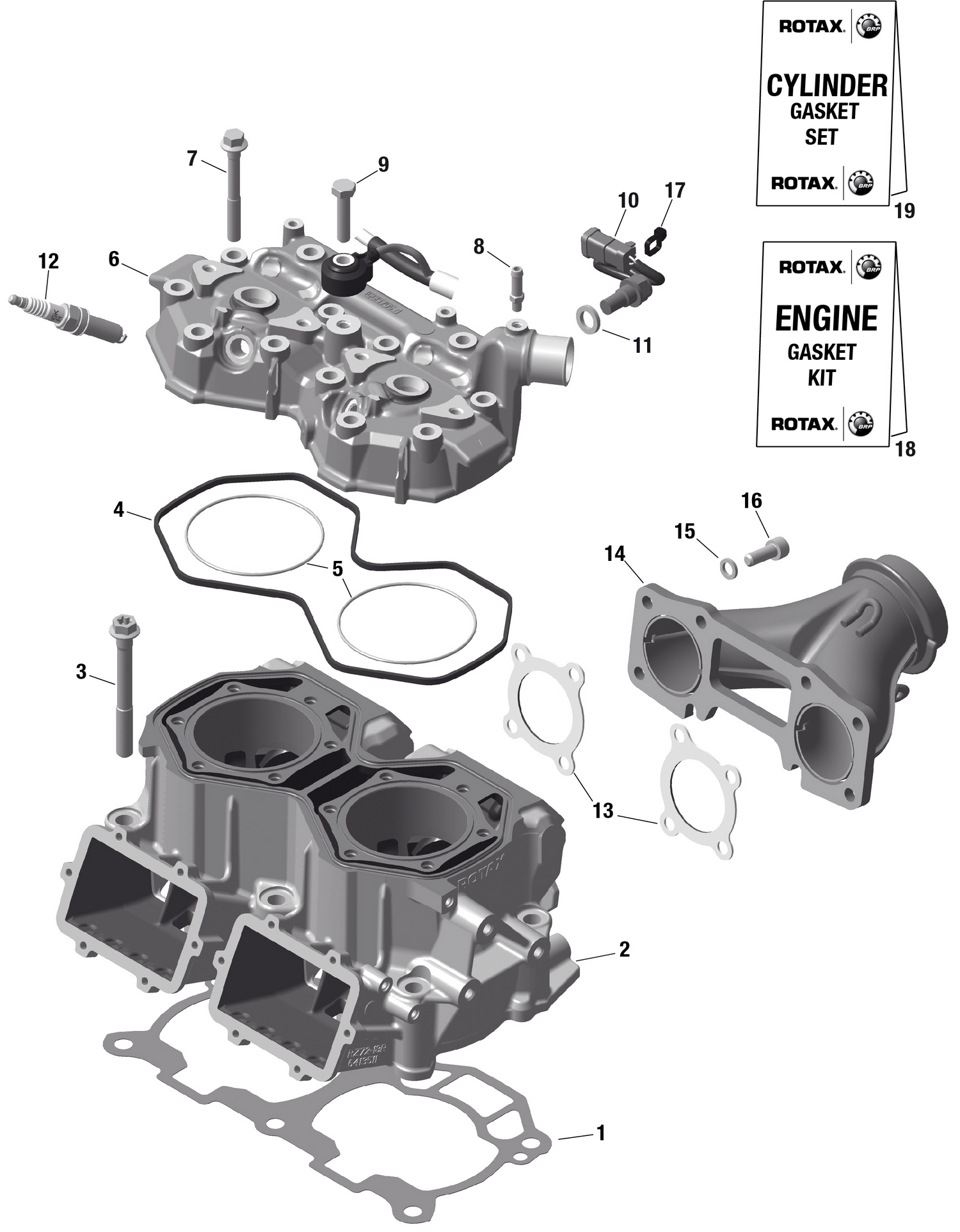 01- ROTAX - Cylinder