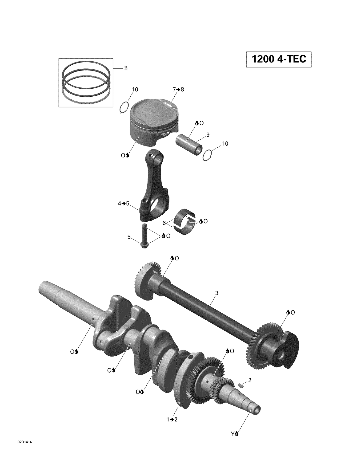 01_Crankshaft, Pistons and Balance Shaft
