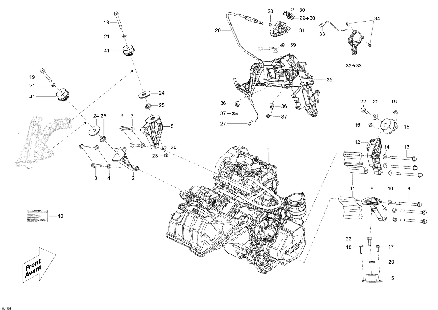 01- Engine And Engine Support