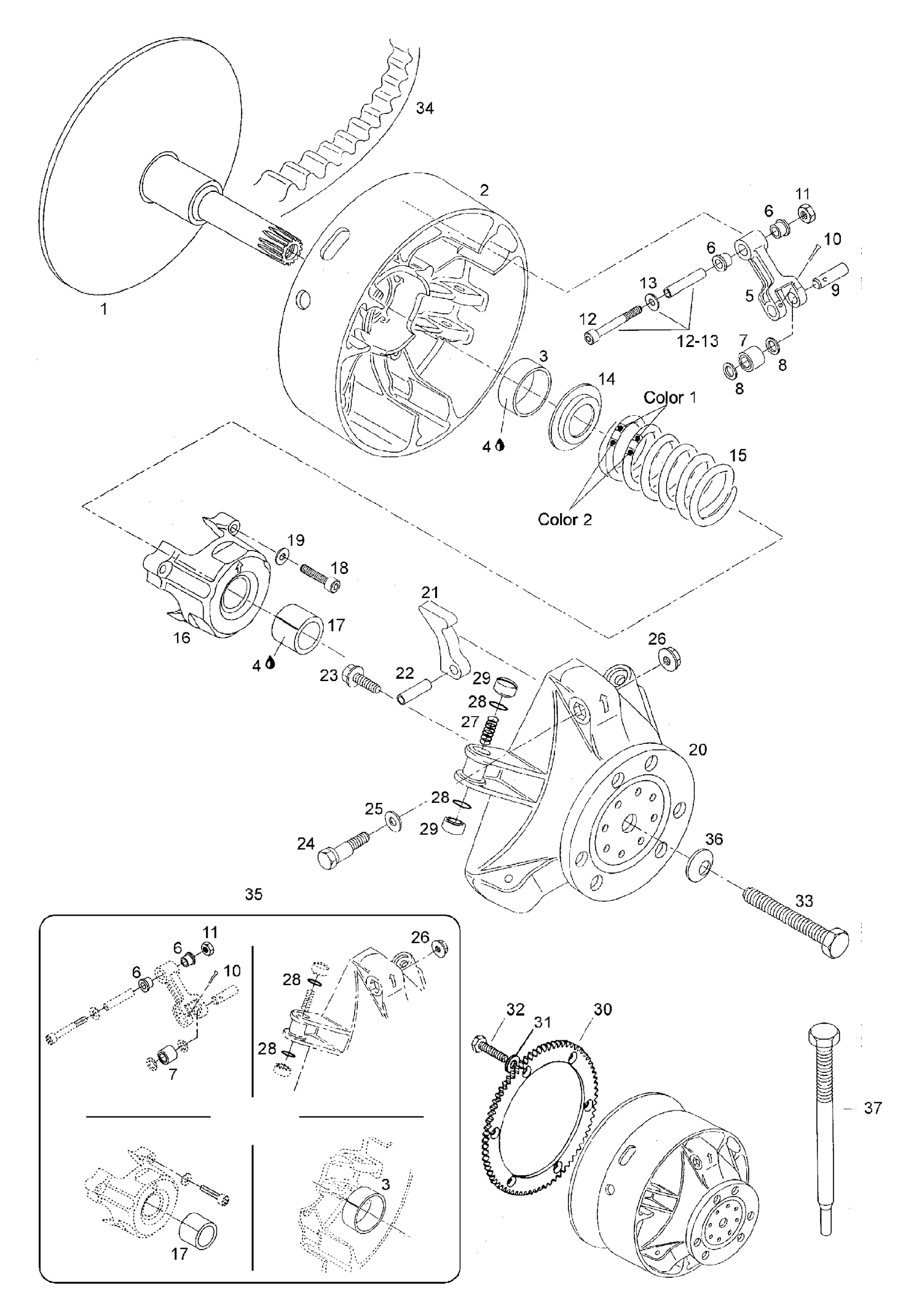 Assembly diagram