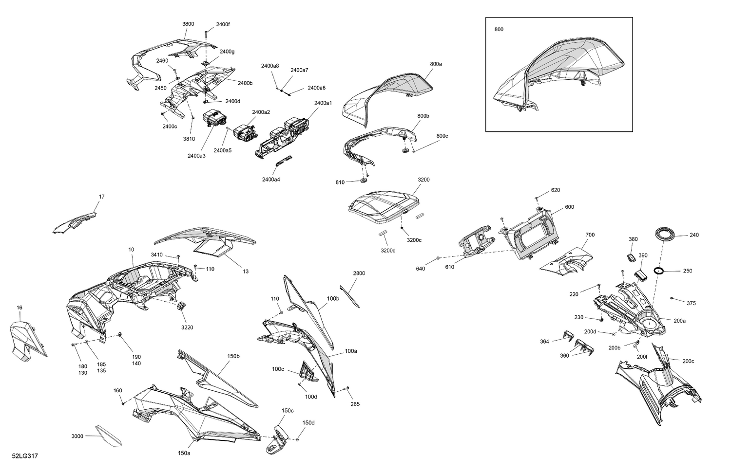 07- Body - Hood Section and WindShield