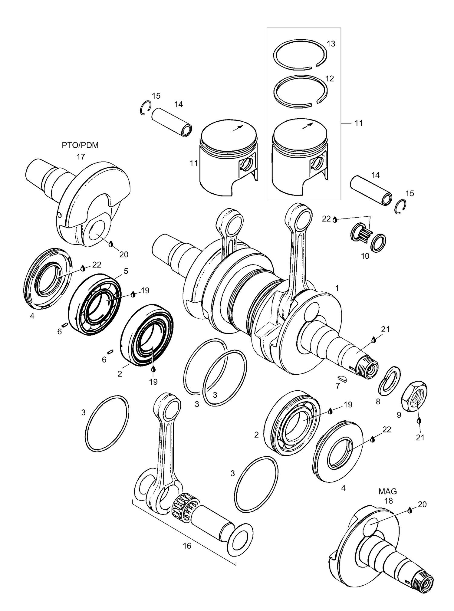 01- Crankshaft Assy
