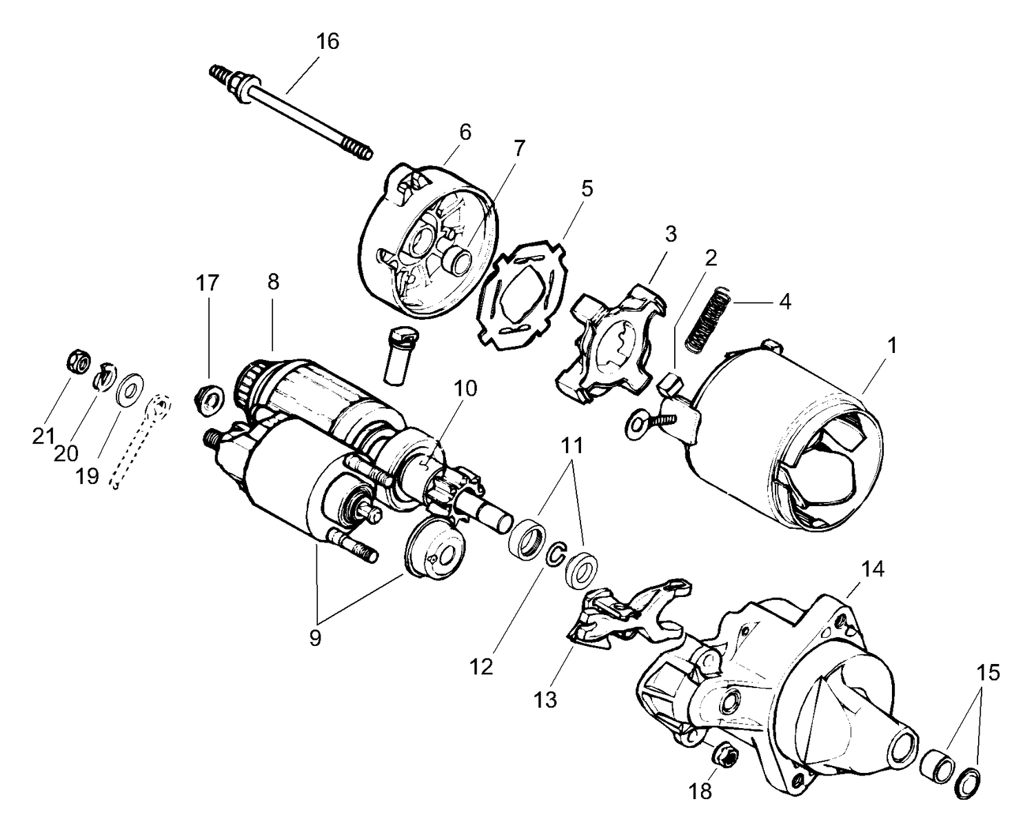 10- Electric Starter