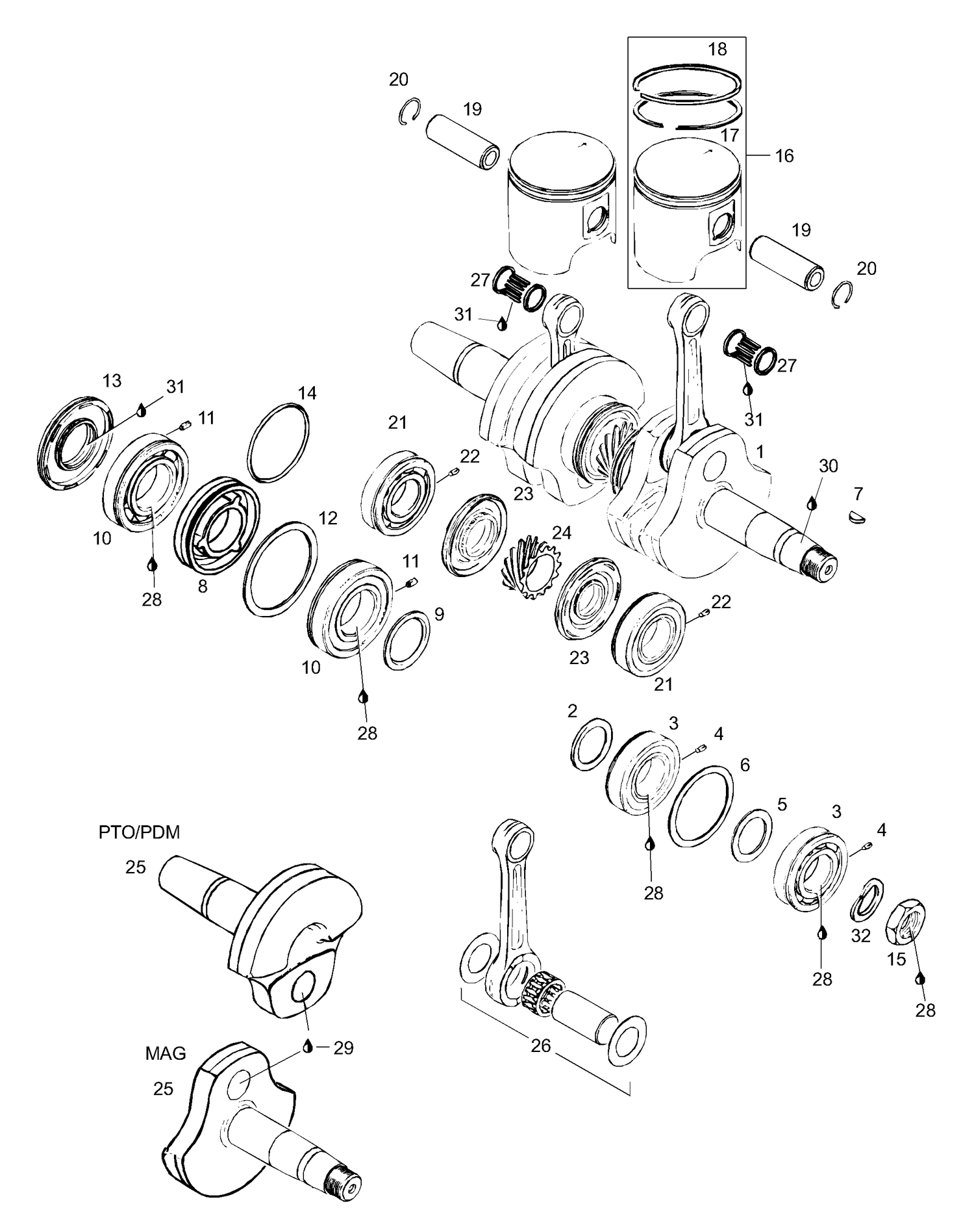 01- Crankshaft Assy