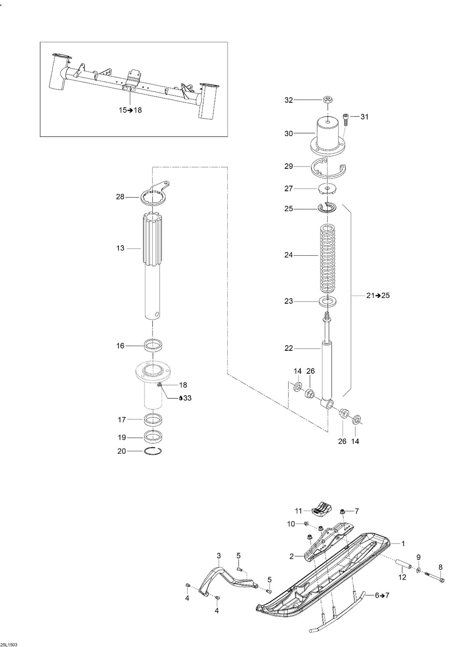 07- Front Suspension And Ski
