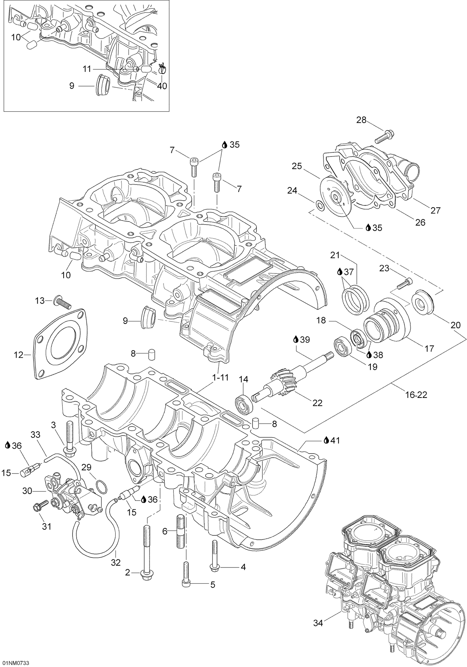 01- Crankcase