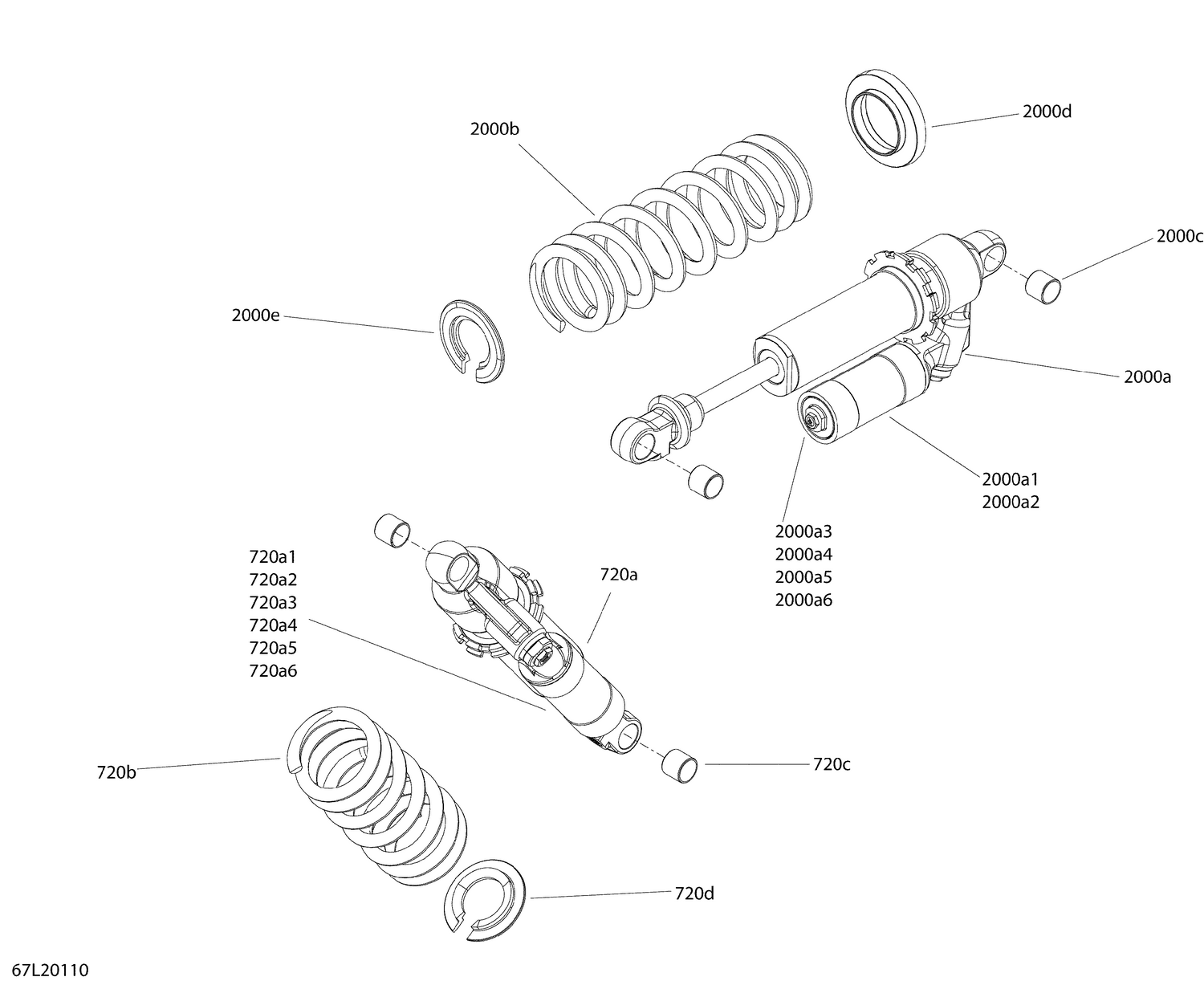 08- Suspension, Rear - Shocks - RE