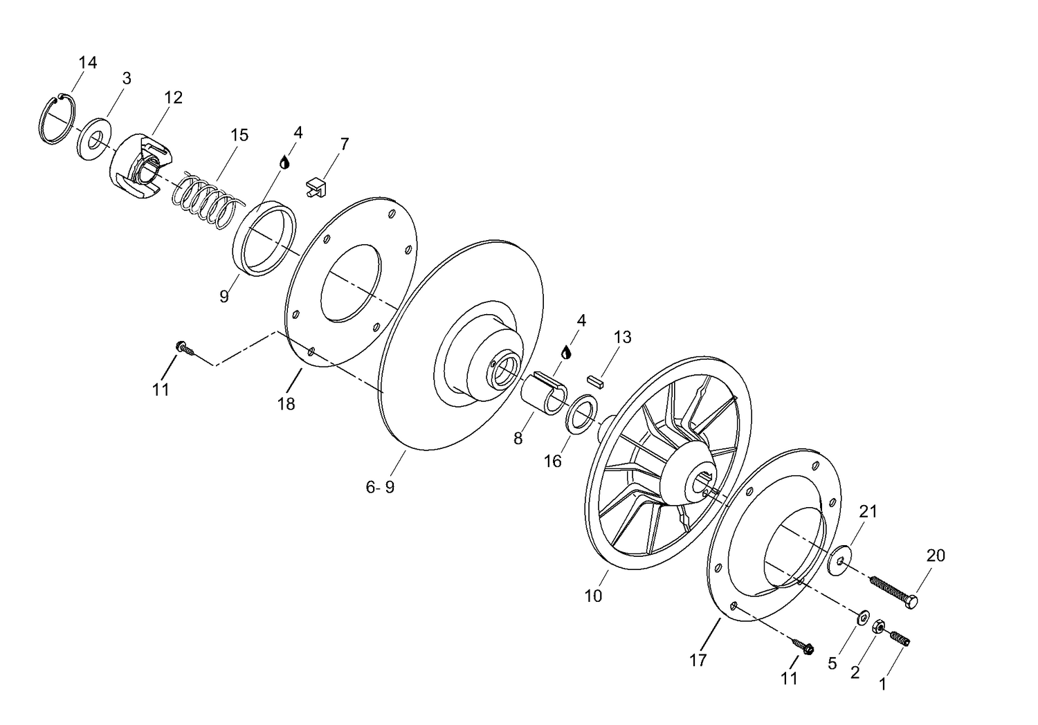 05- Driven Pulley