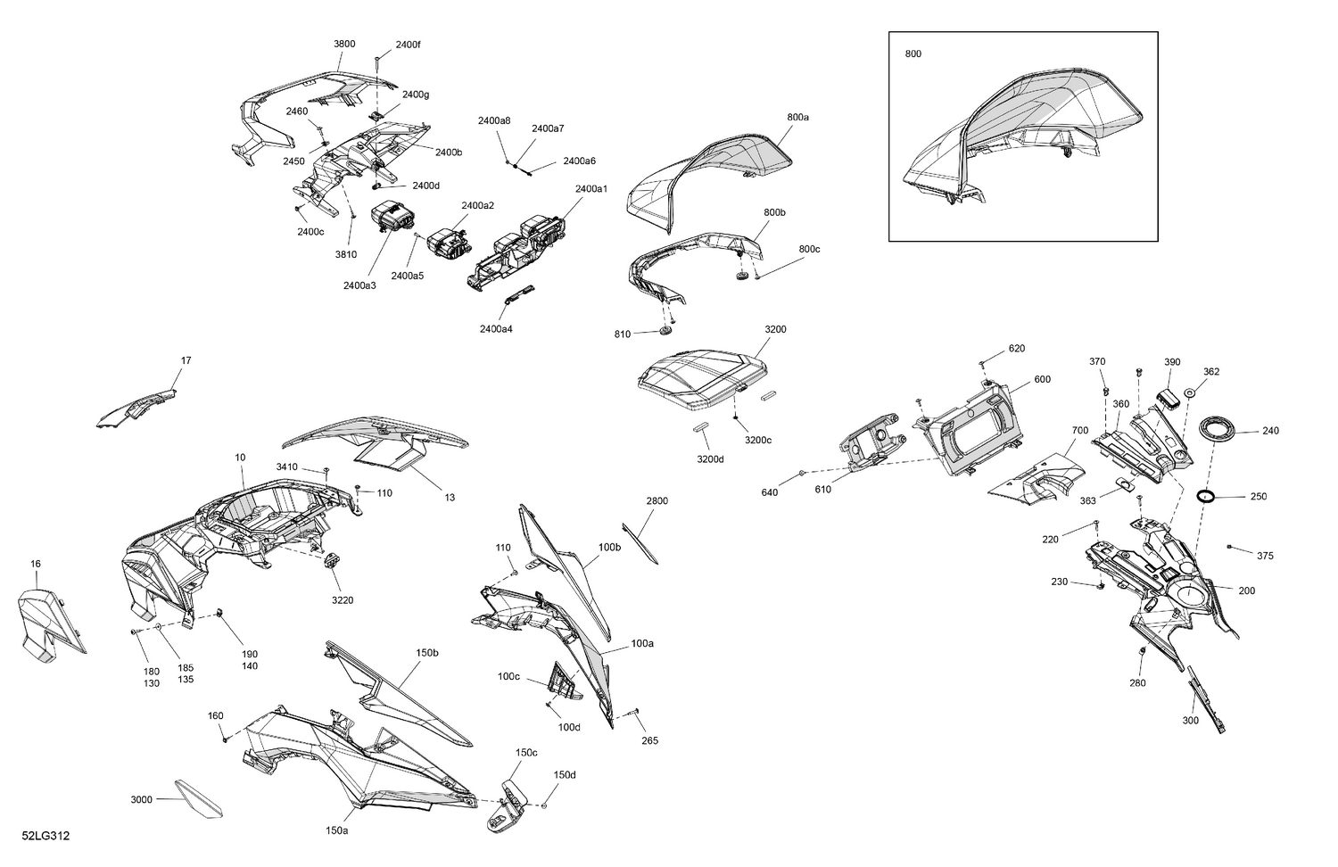 07- Body - Hood Section and WindShield