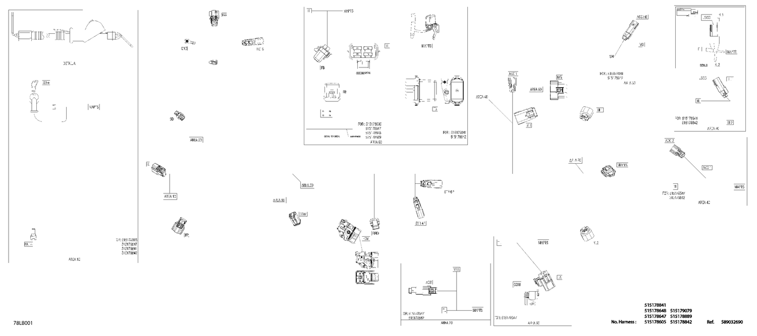 08- Electric - Main Harness - 515178605