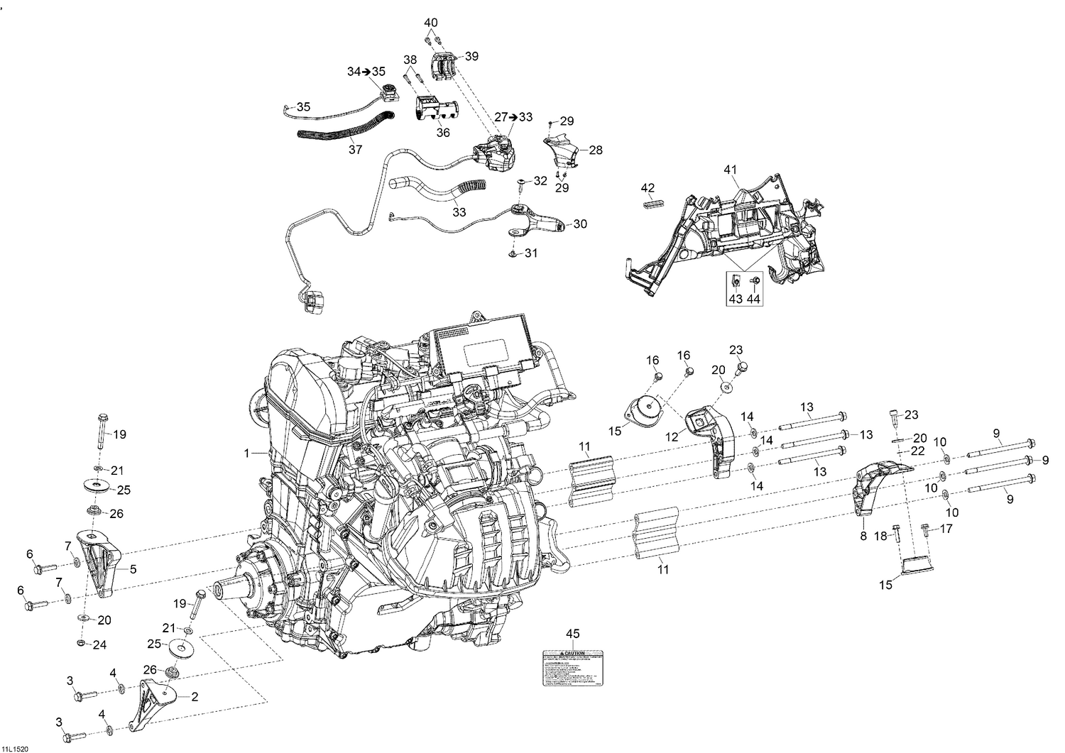 01- Engine And Engine Support