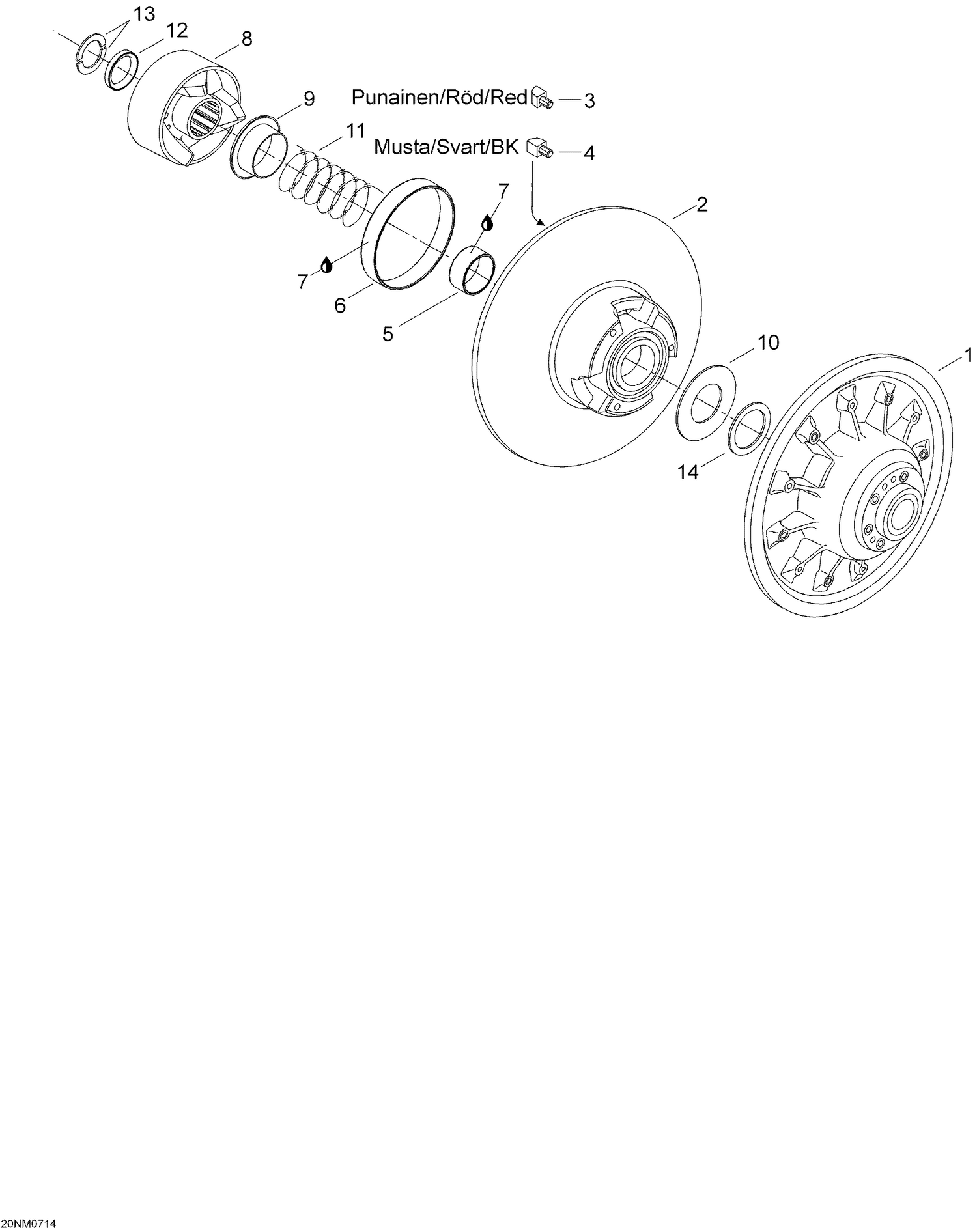 05- Driven pulley