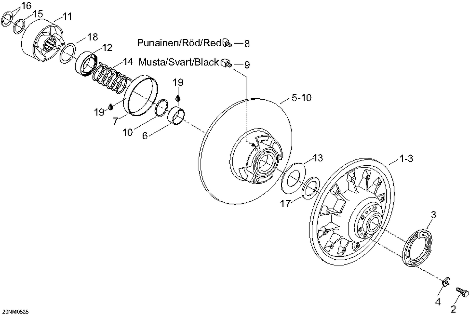 05- Driven pulley