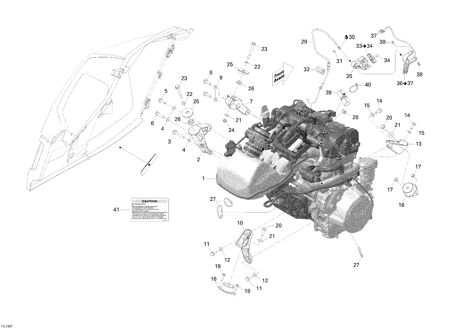 01- Engine And Engine Support