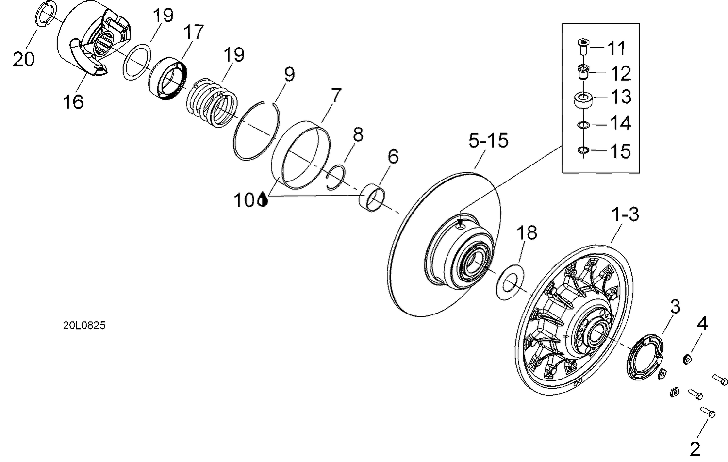 05- Driven pulley
