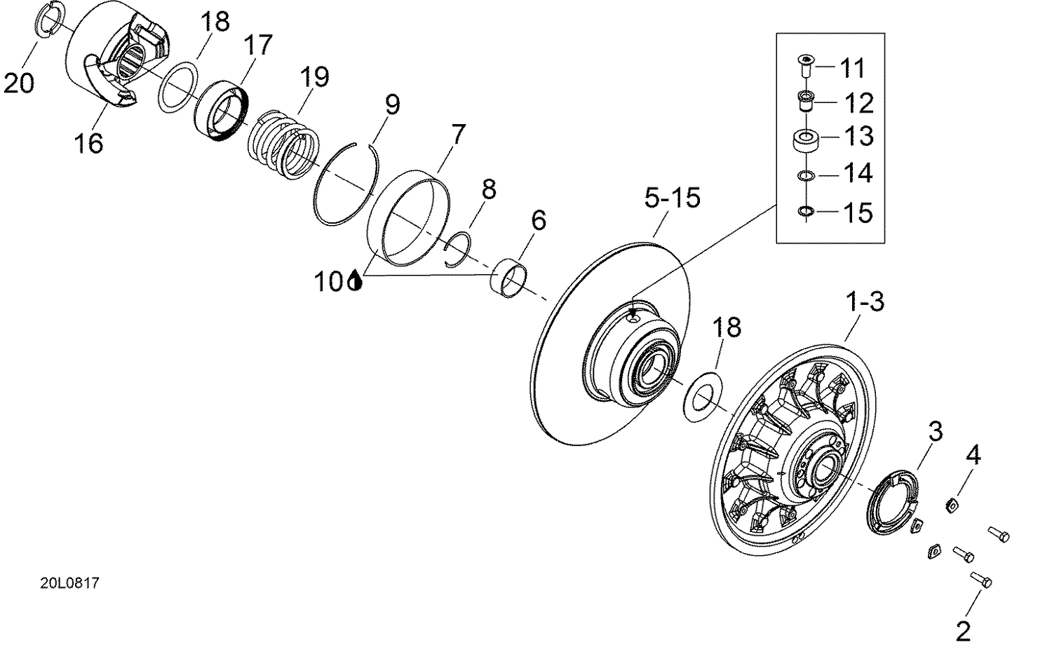 05- Driven pulley