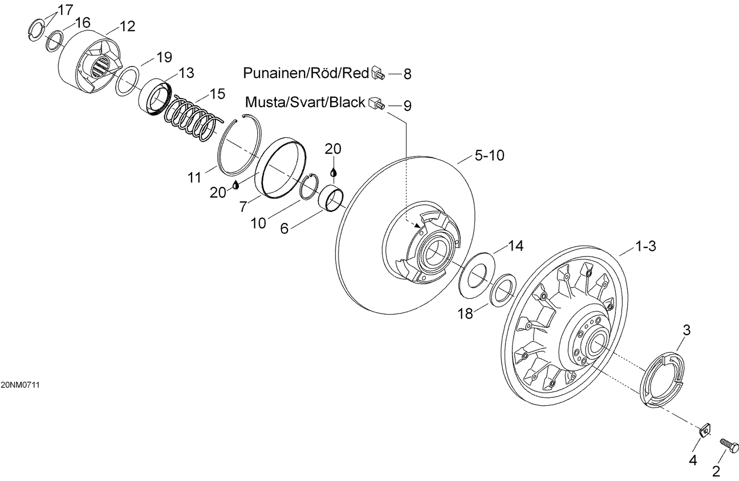 05- Driven pulley