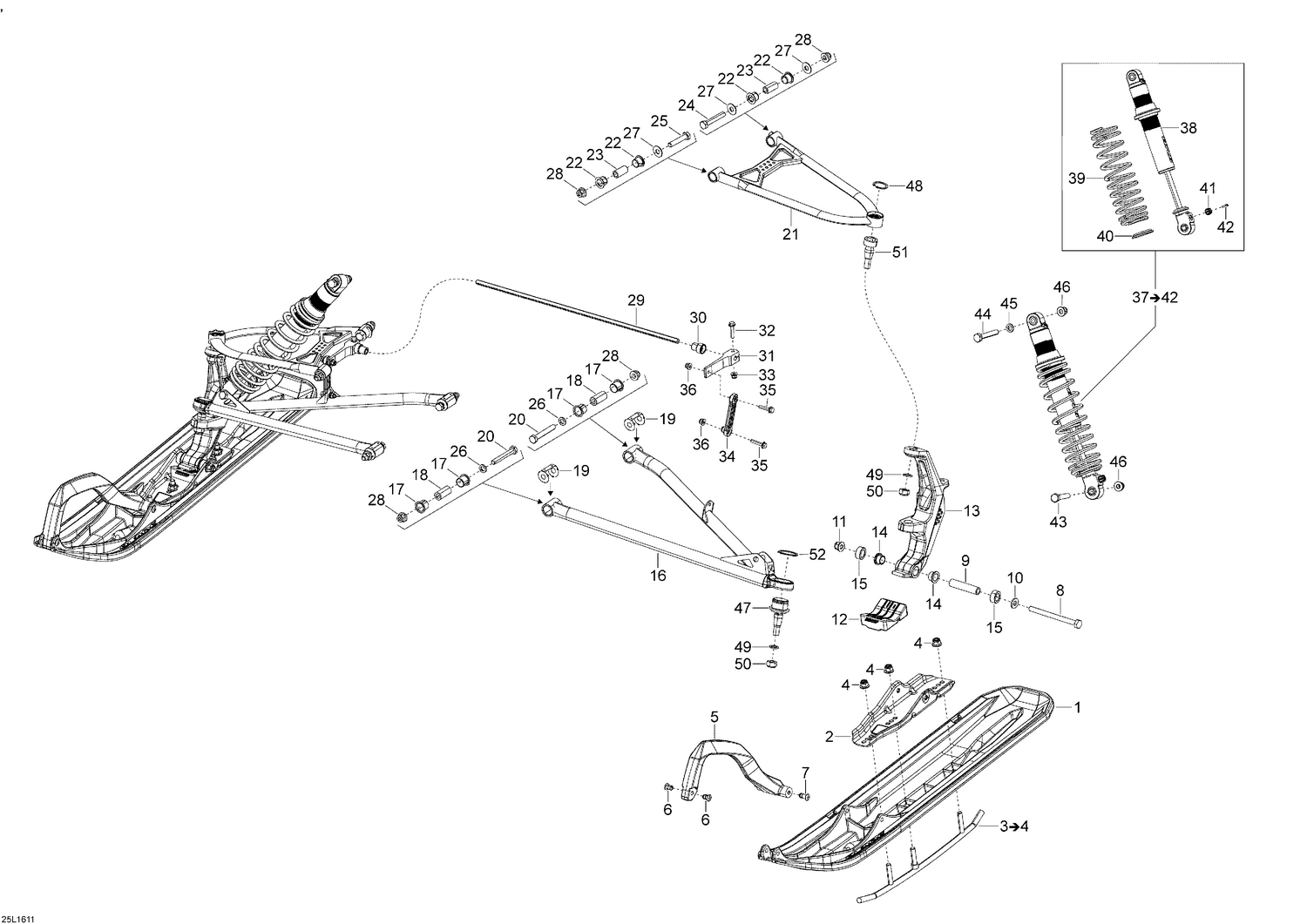 07- Front Suspension And Ski