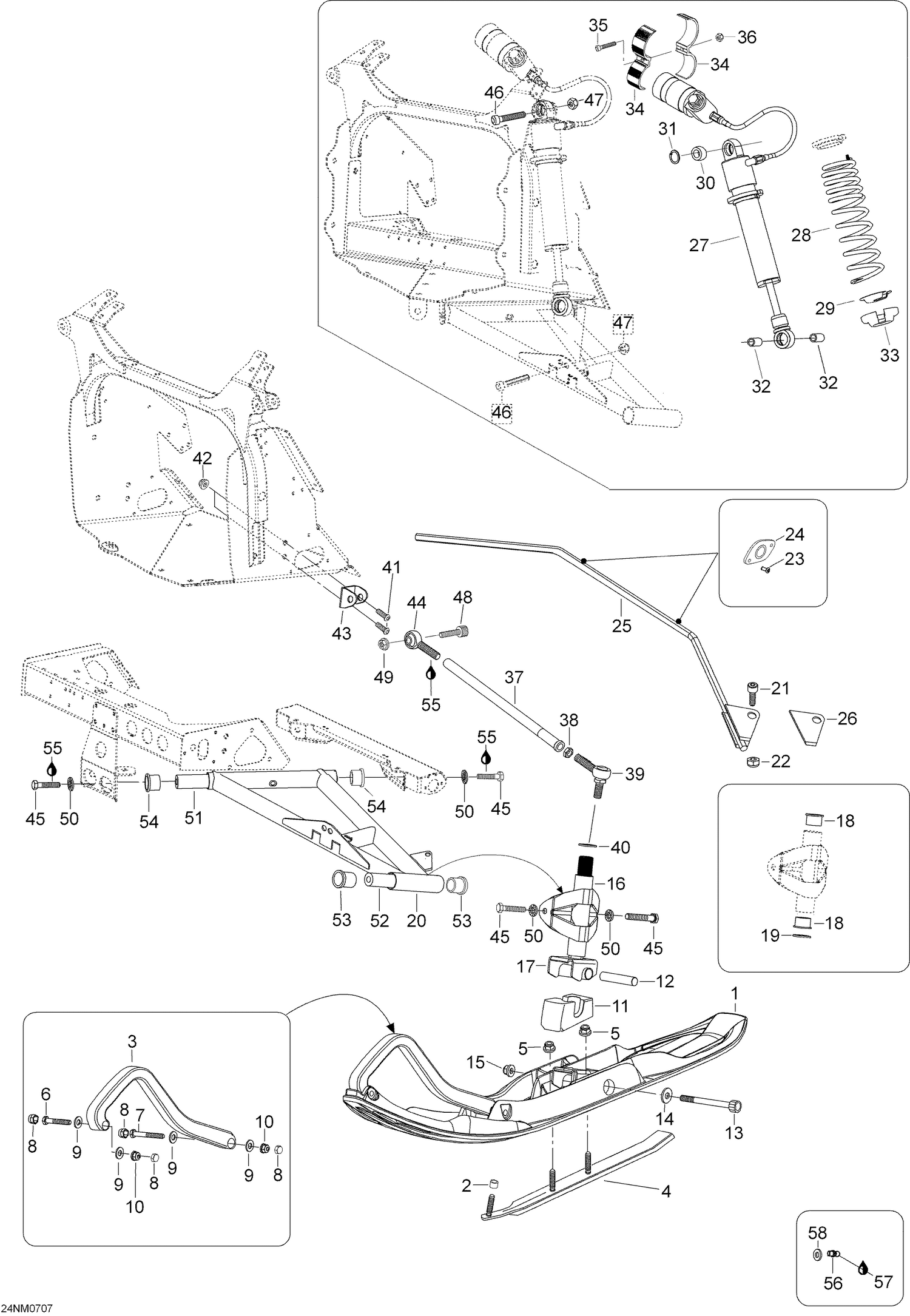 07- Front Suspension And Ski