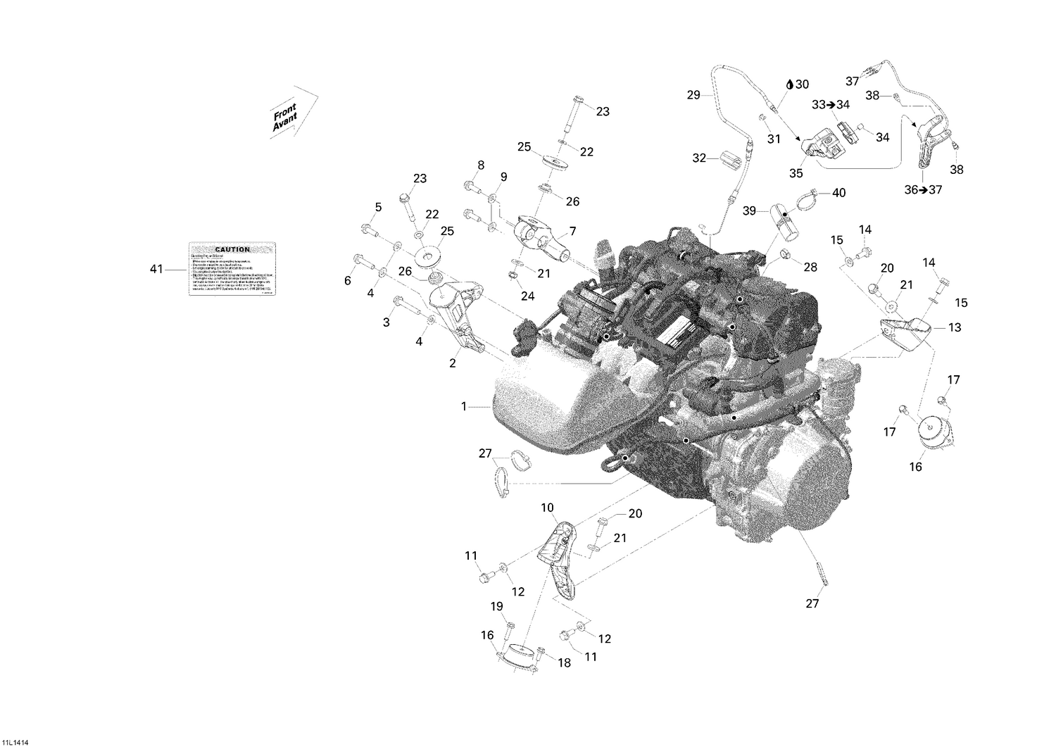 01- Engine And Engine Support