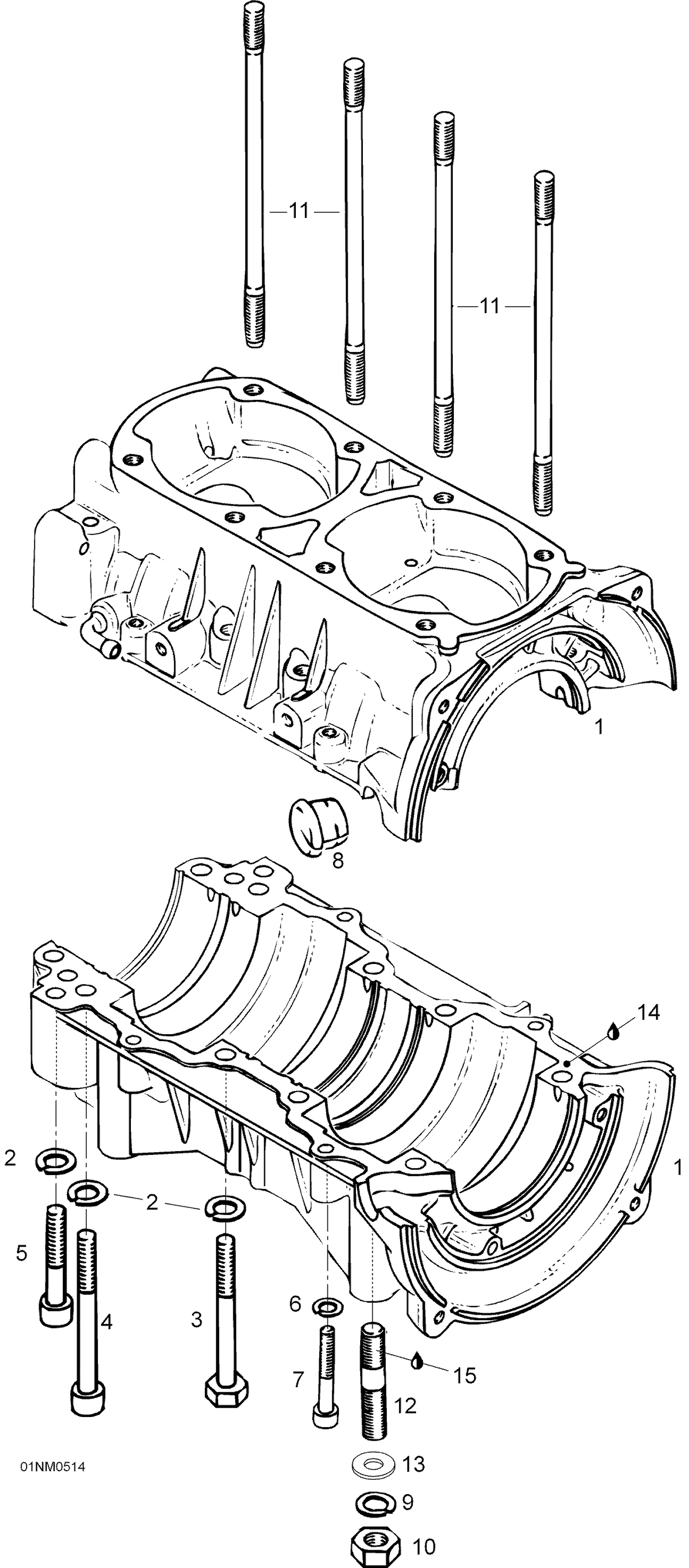 01- Crankcase