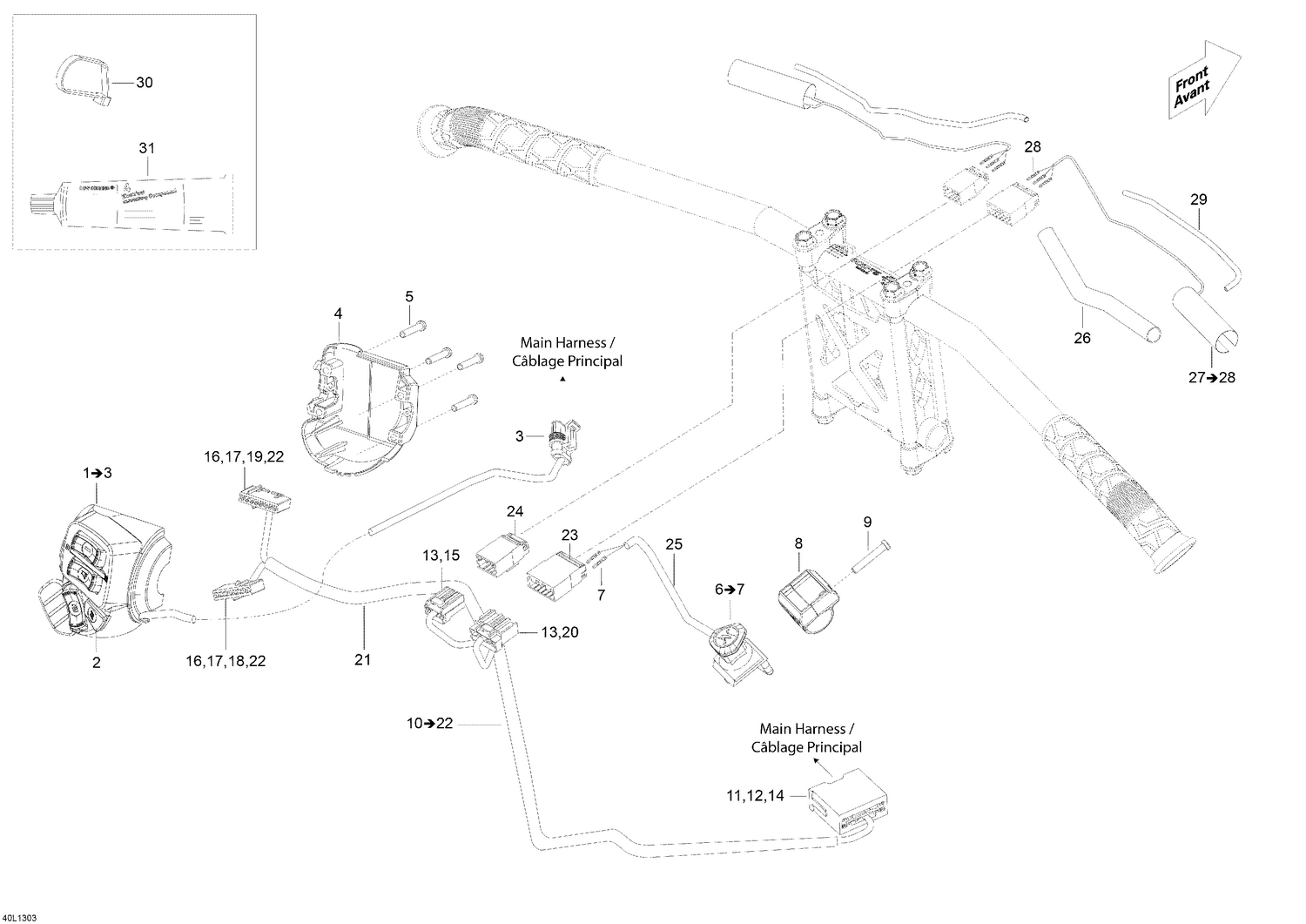 10- Steering Wiring Harness