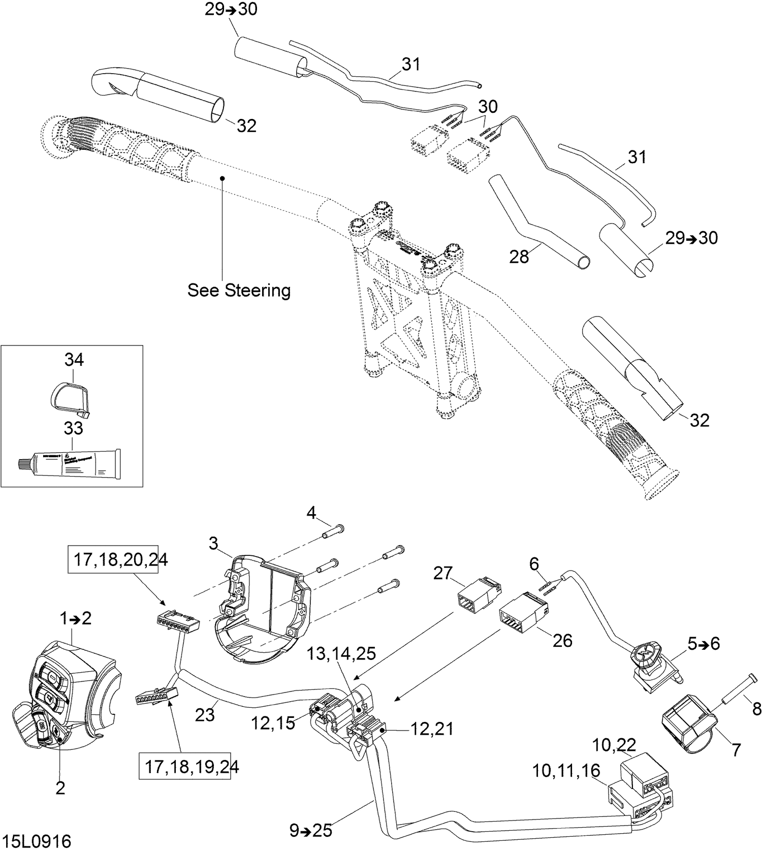 10- Steering Wiring Harness
