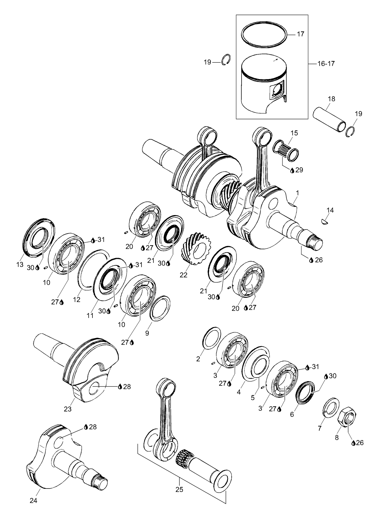 01- Crankshaft Assy