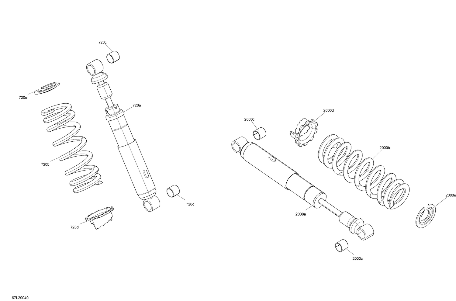 08- Suspension, Rear - Shocks - LX