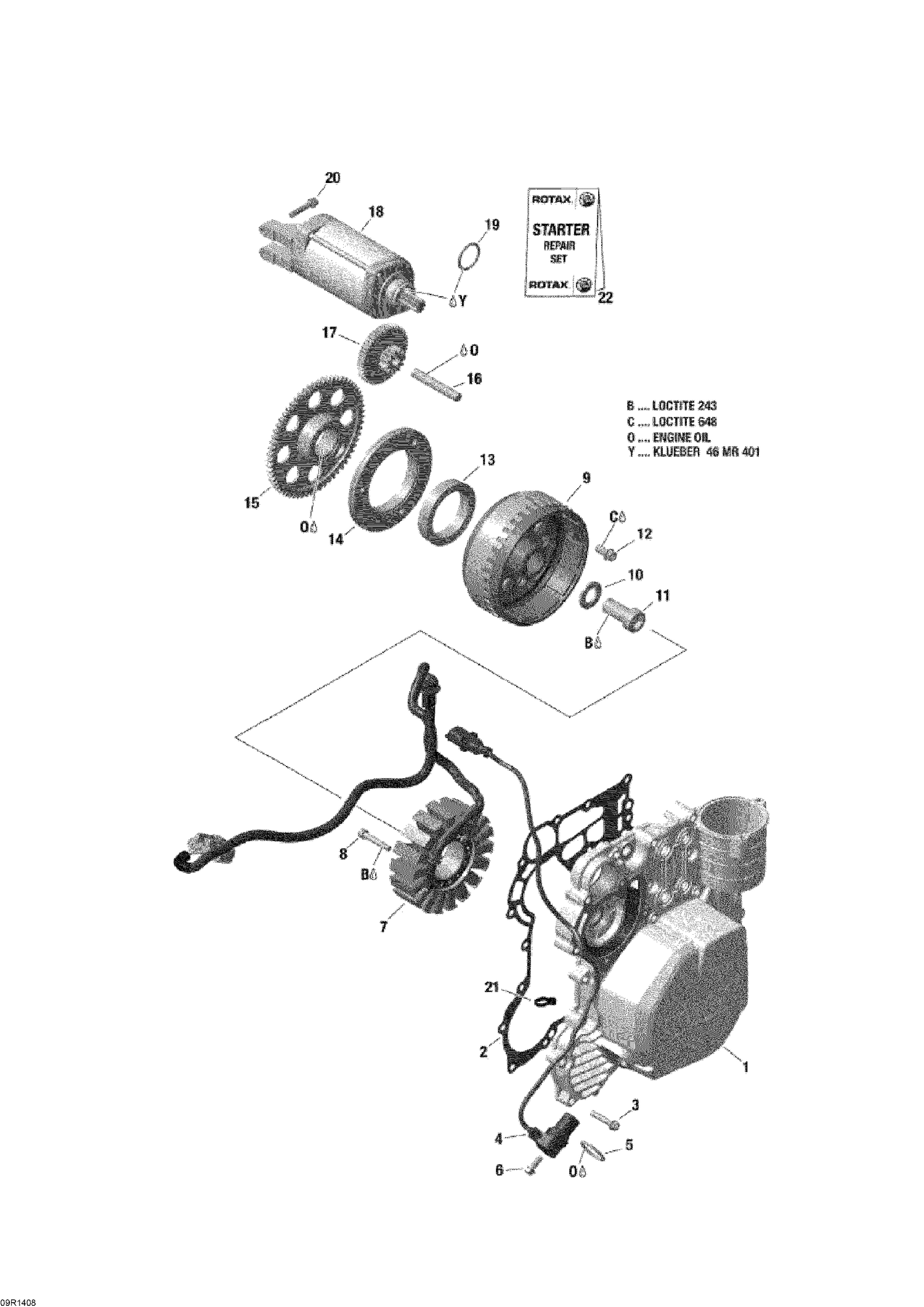 03- Magneto And Electric Starter