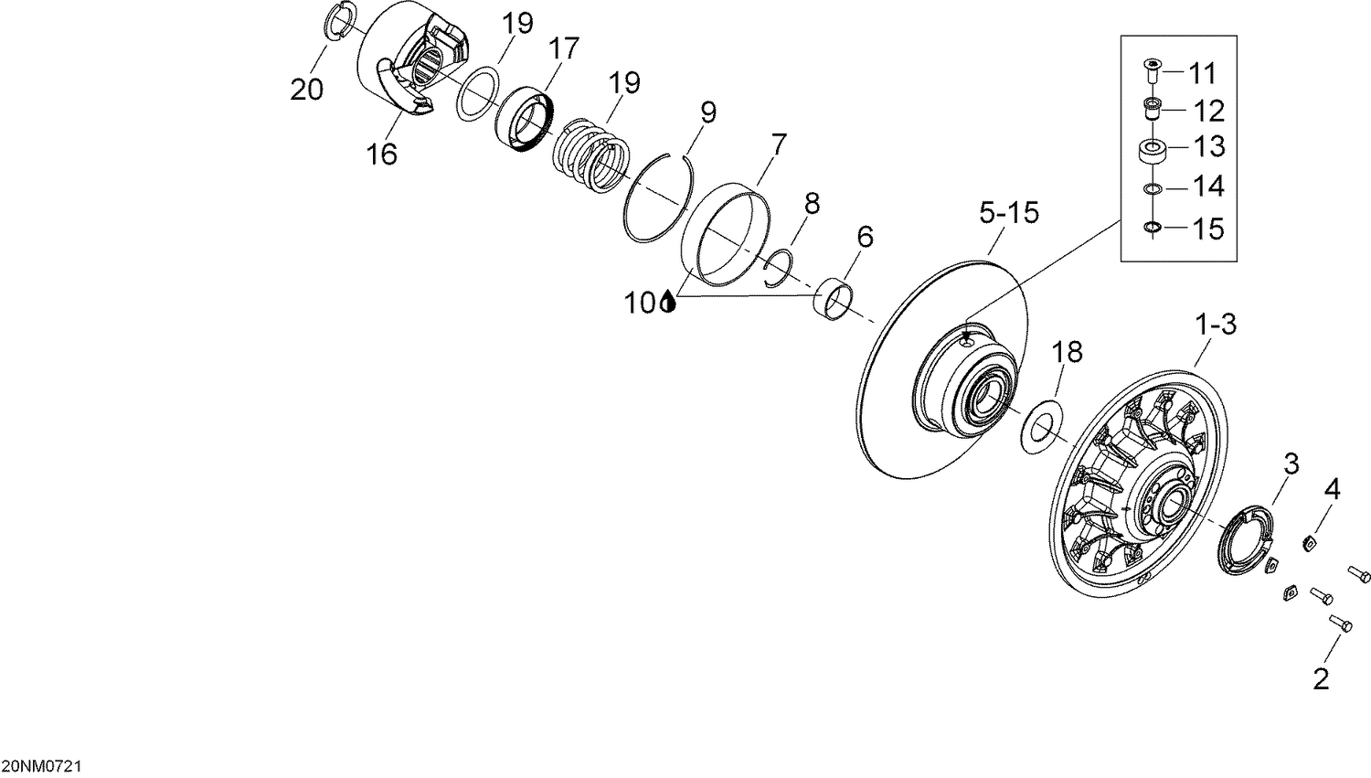 05- Driven pulley