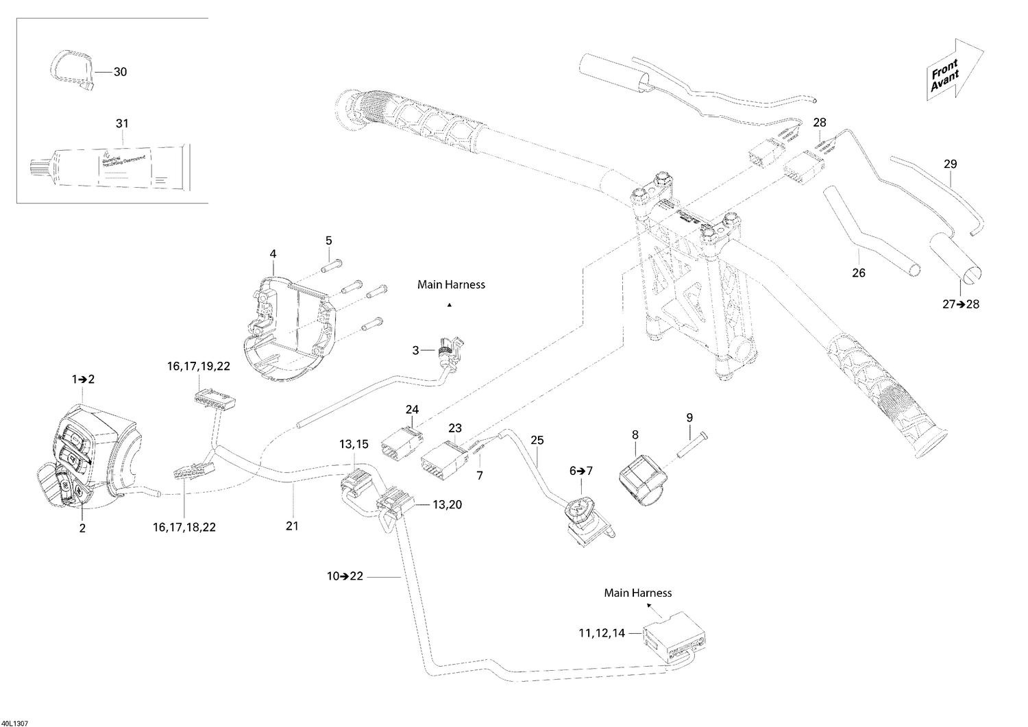10- Steering Wiring Harness