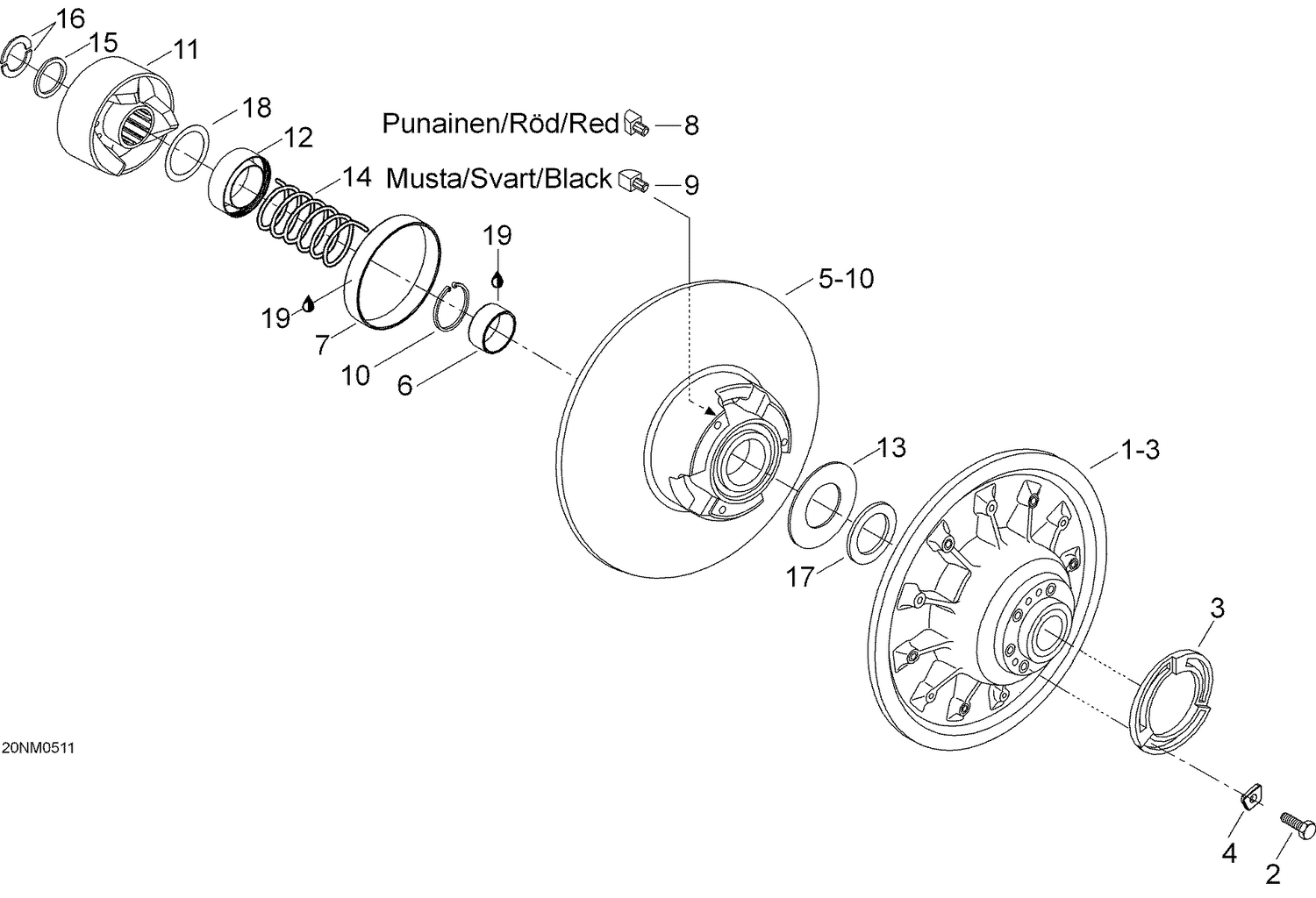 Assembly diagram