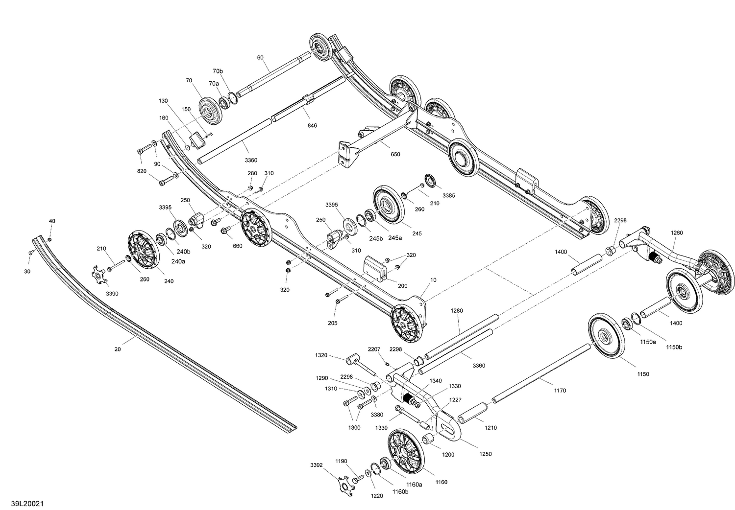 08- Suspension, Rear - System - Lower Section - STD - SC