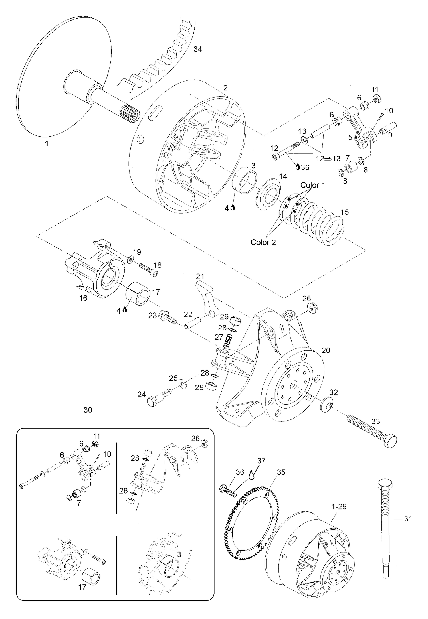 Assembly diagram