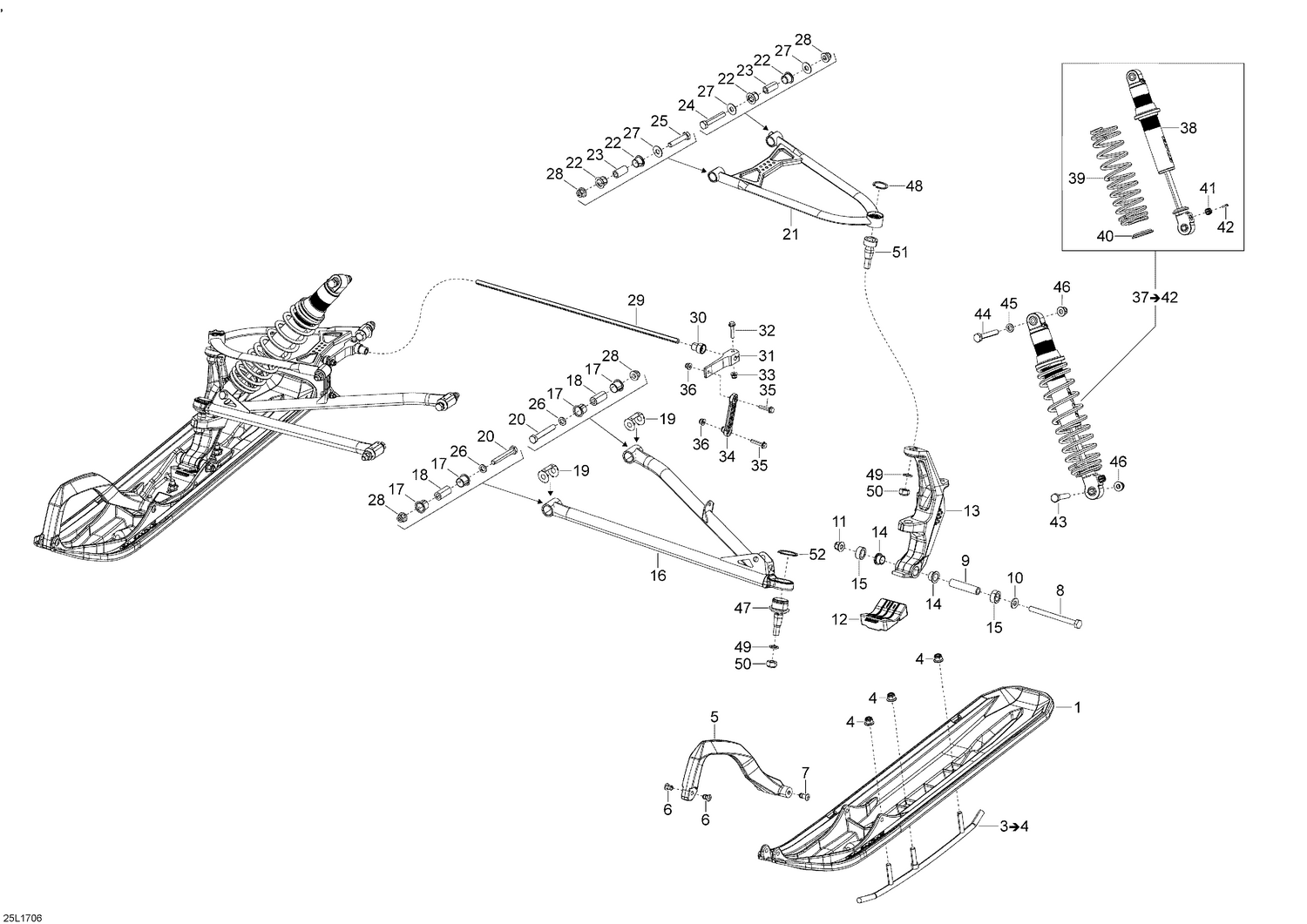 07- Front Suspension And Ski