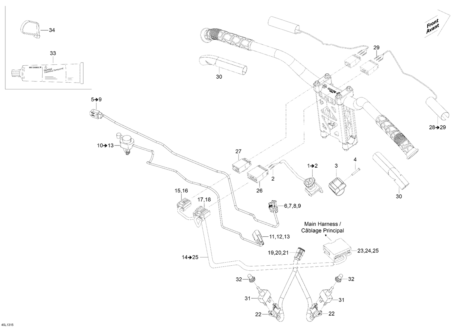 10- Steering Wiring Harness