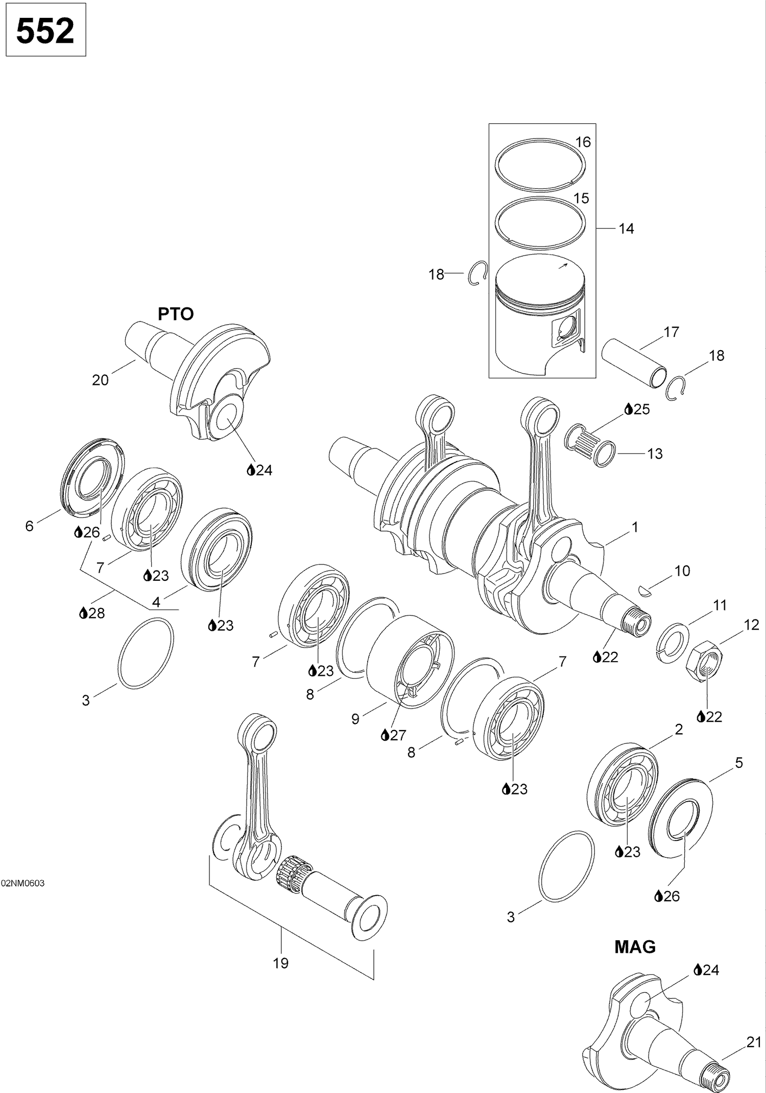 01- Crankshaft And Pistons