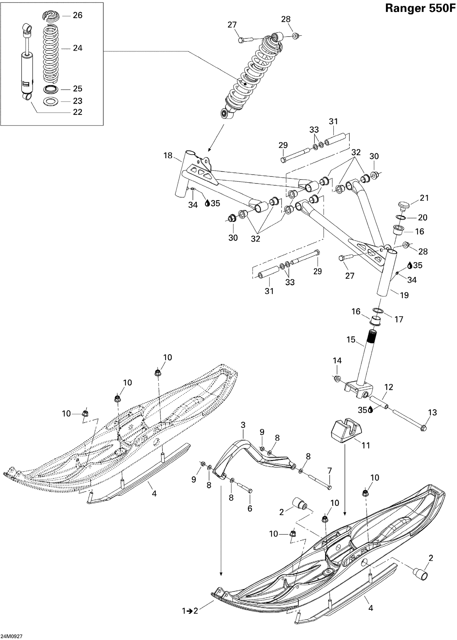 07- Front Suspension And Ski