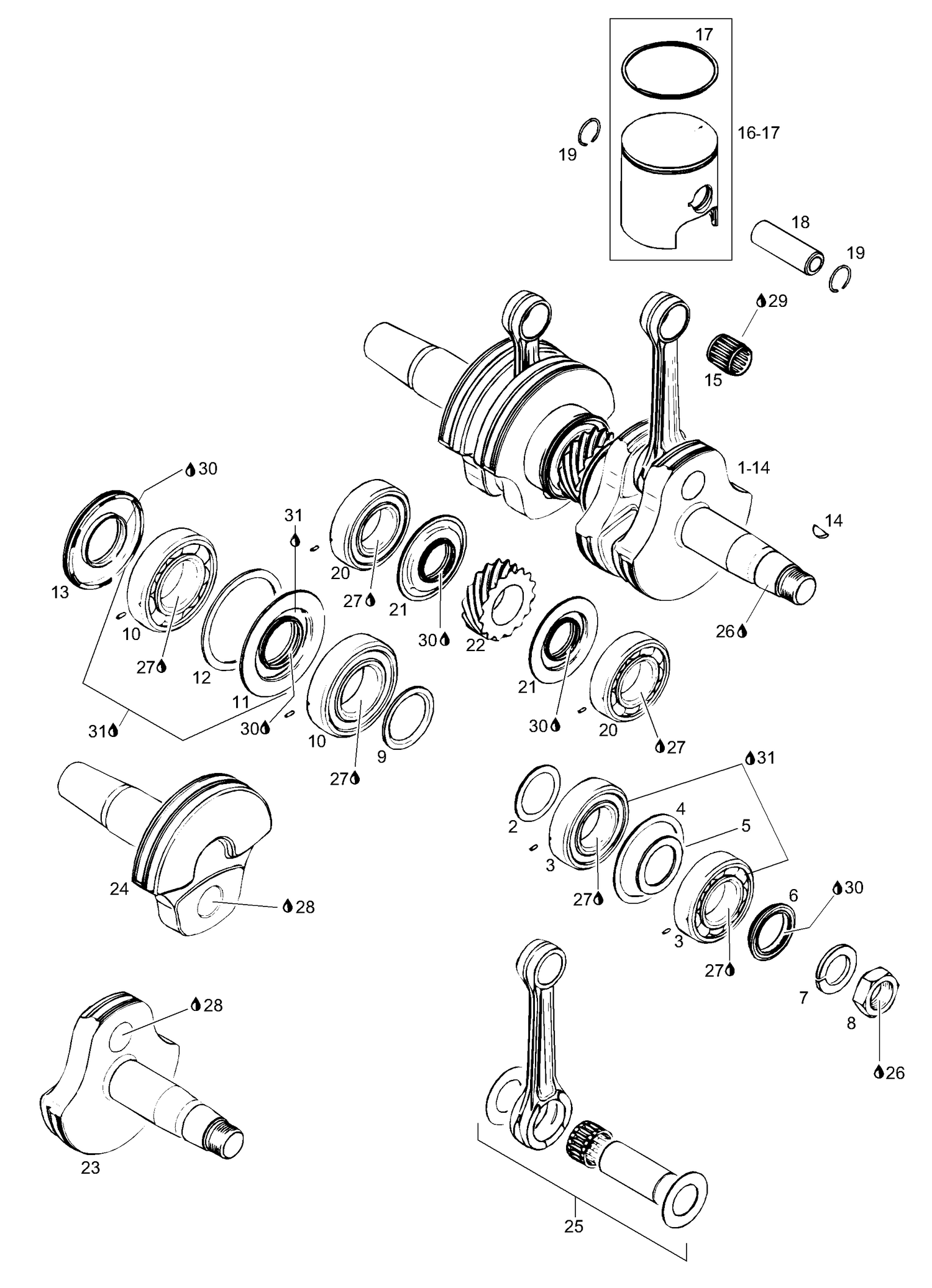 01- Crankshaft Assy