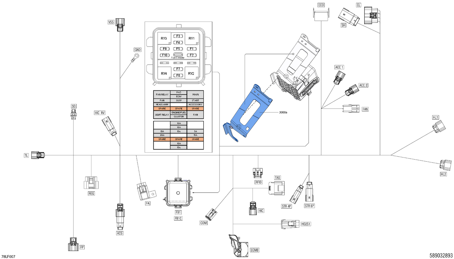 Assembly diagram