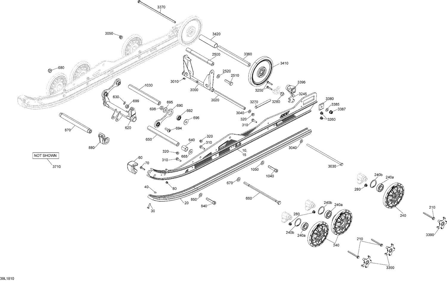 08- Rear Suspension RAVE - 600HO E-TEC - RE