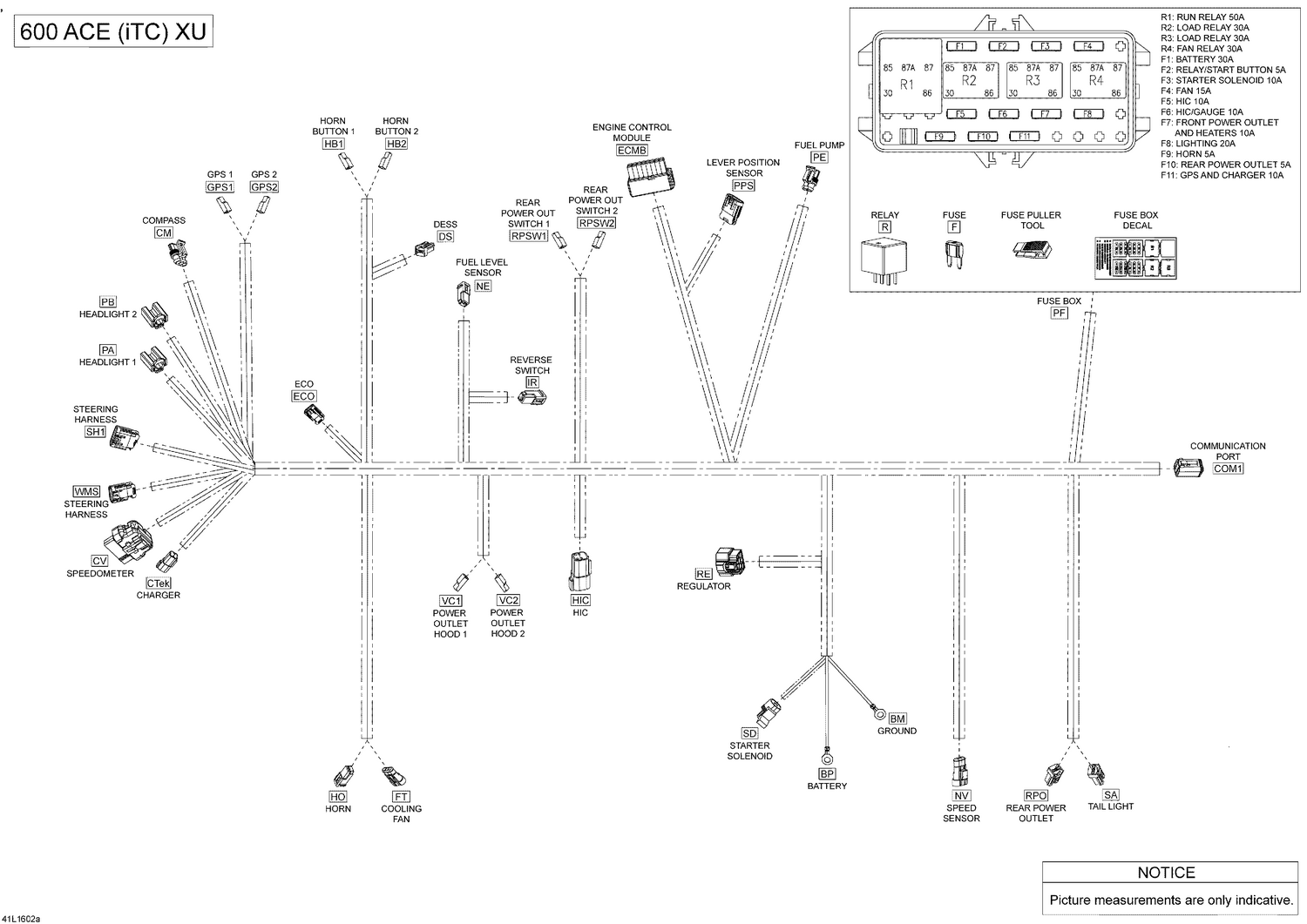 10- Electrical Harness - 600 ACE