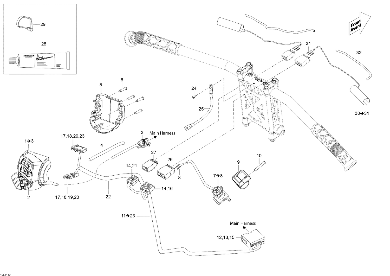 10- Steering Wiring Harness