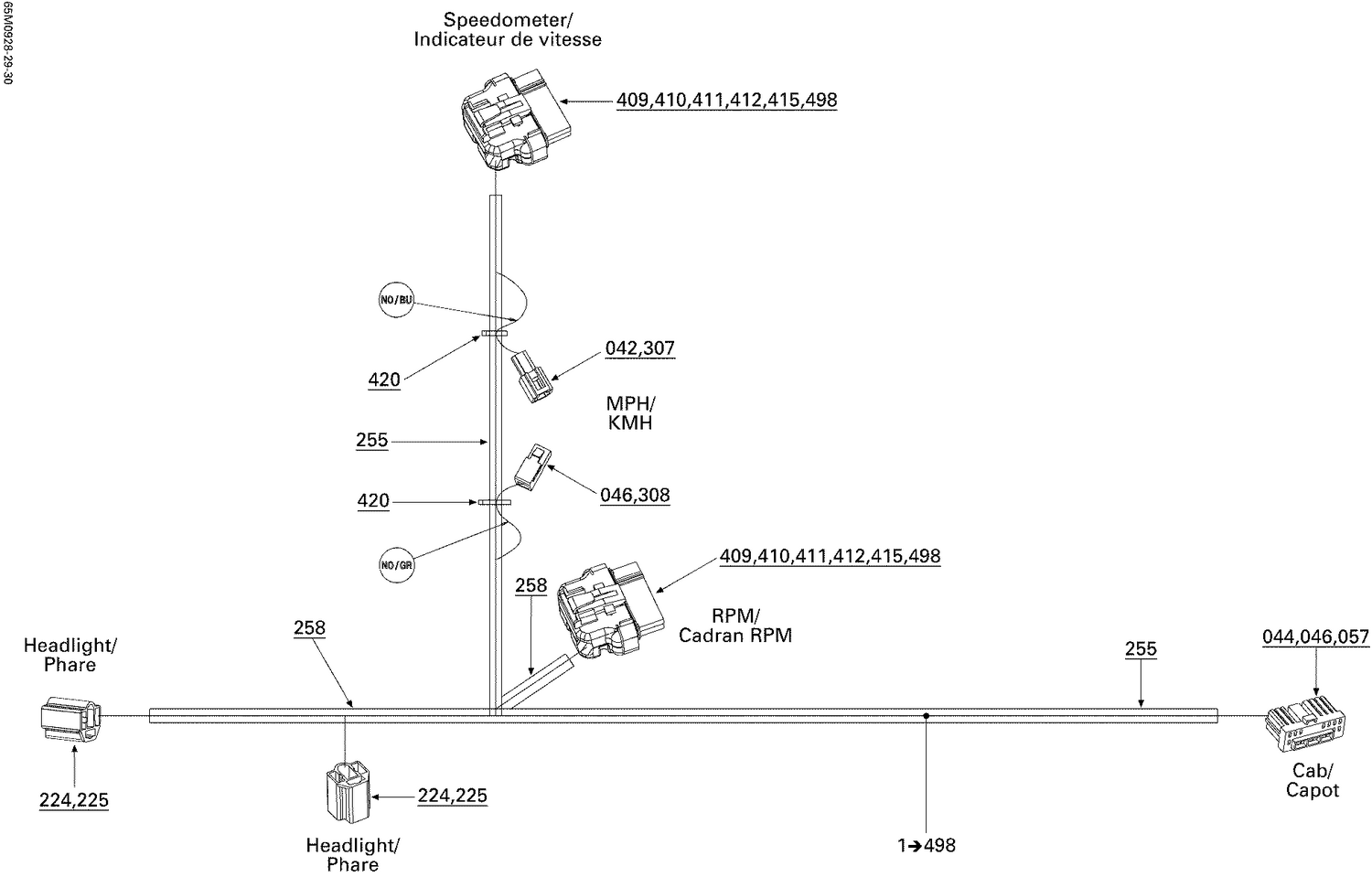 10- Electrical Harness, Hood