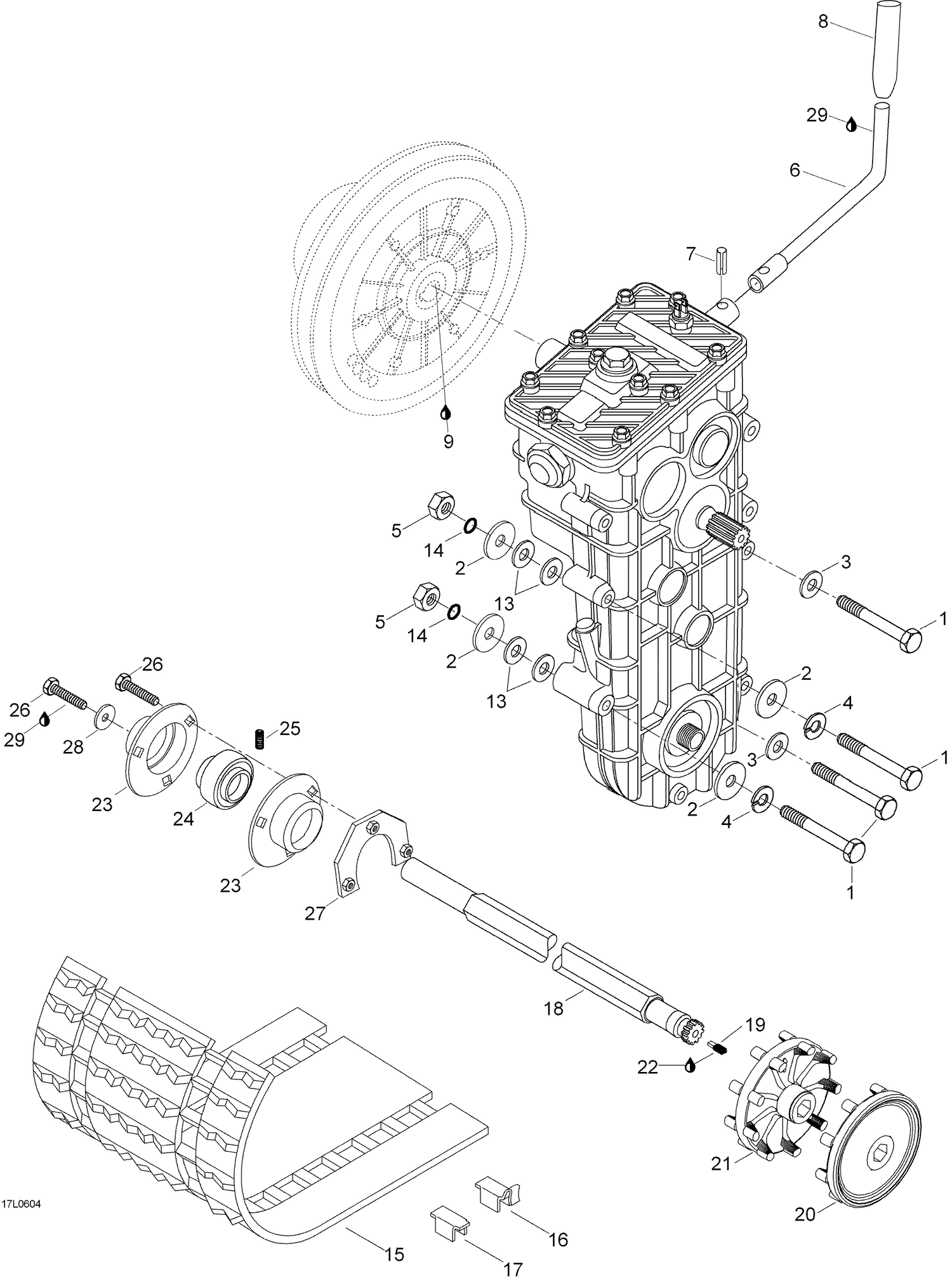 05- Track And drive Axle